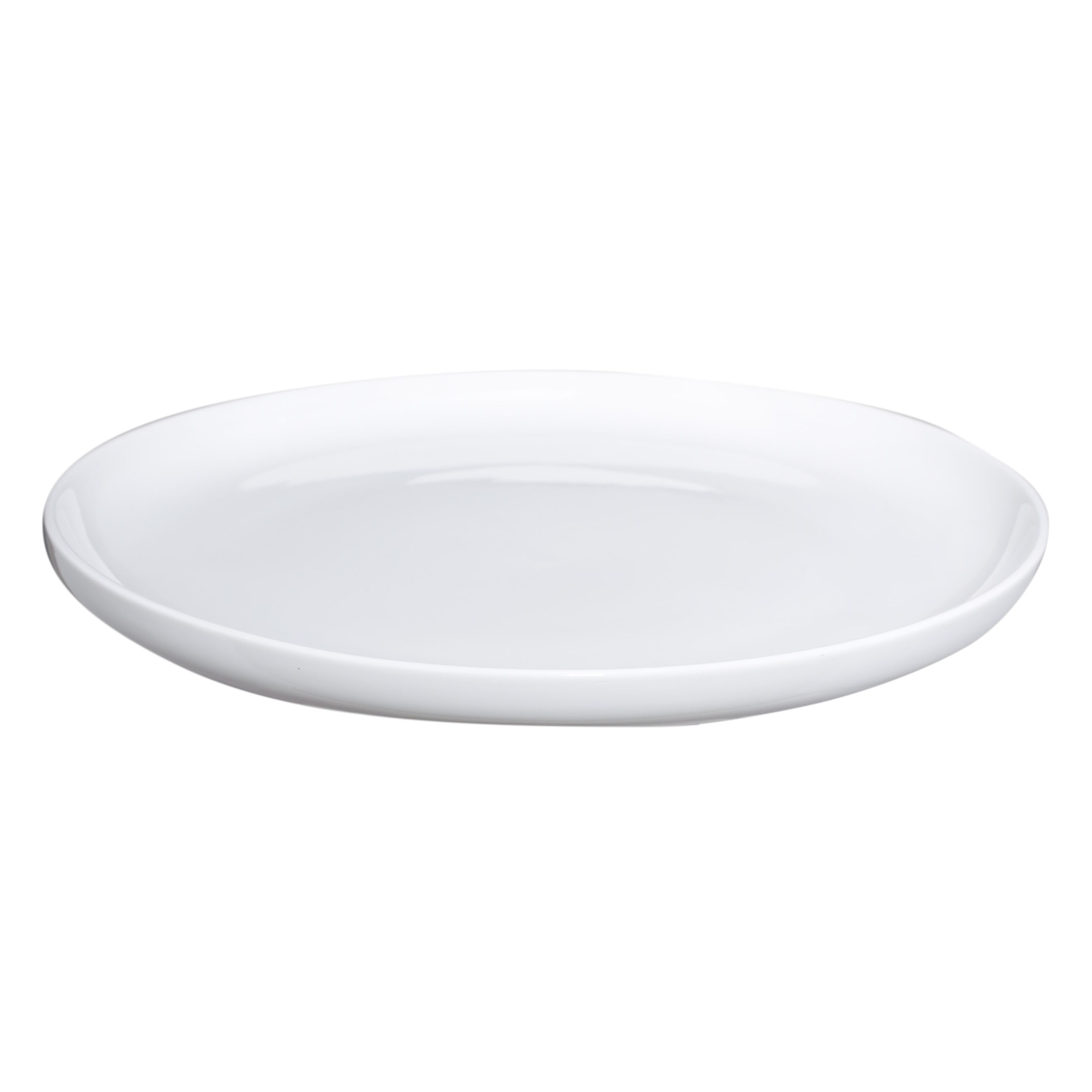 Тарелка обеденная, 25 см, фарфор P, белая, Silence изображение № 2