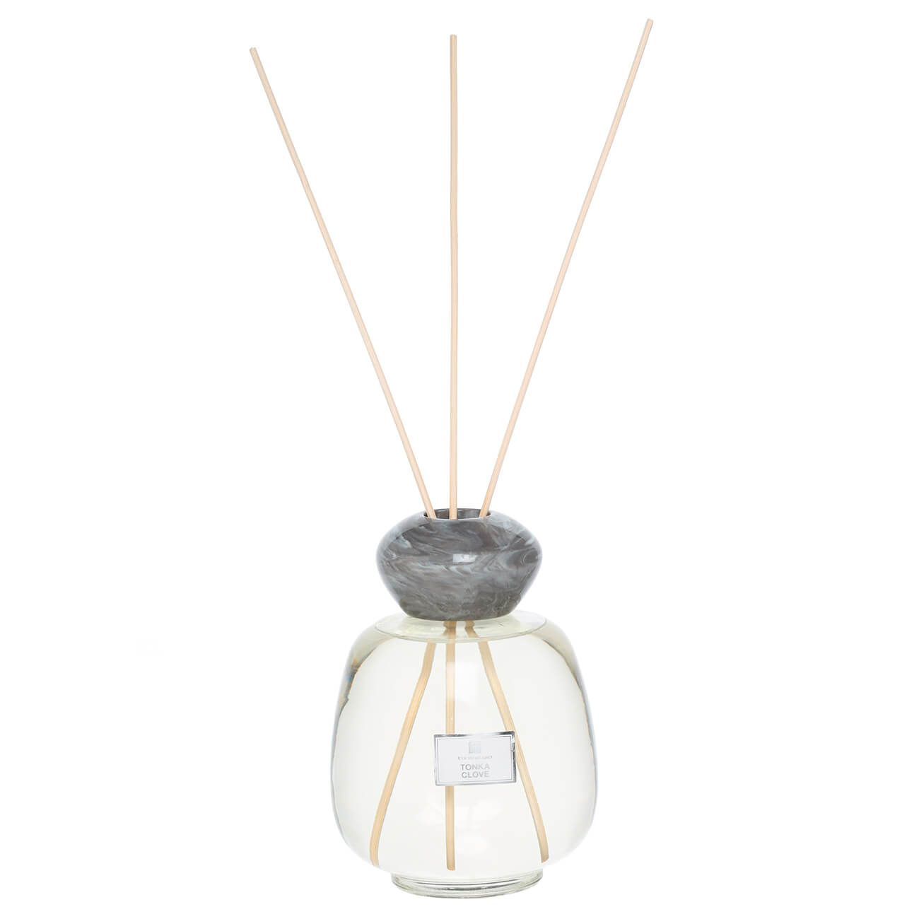 

Ароматический диффузор, 600 мл, серый, Tonka Clove, Aroma marble