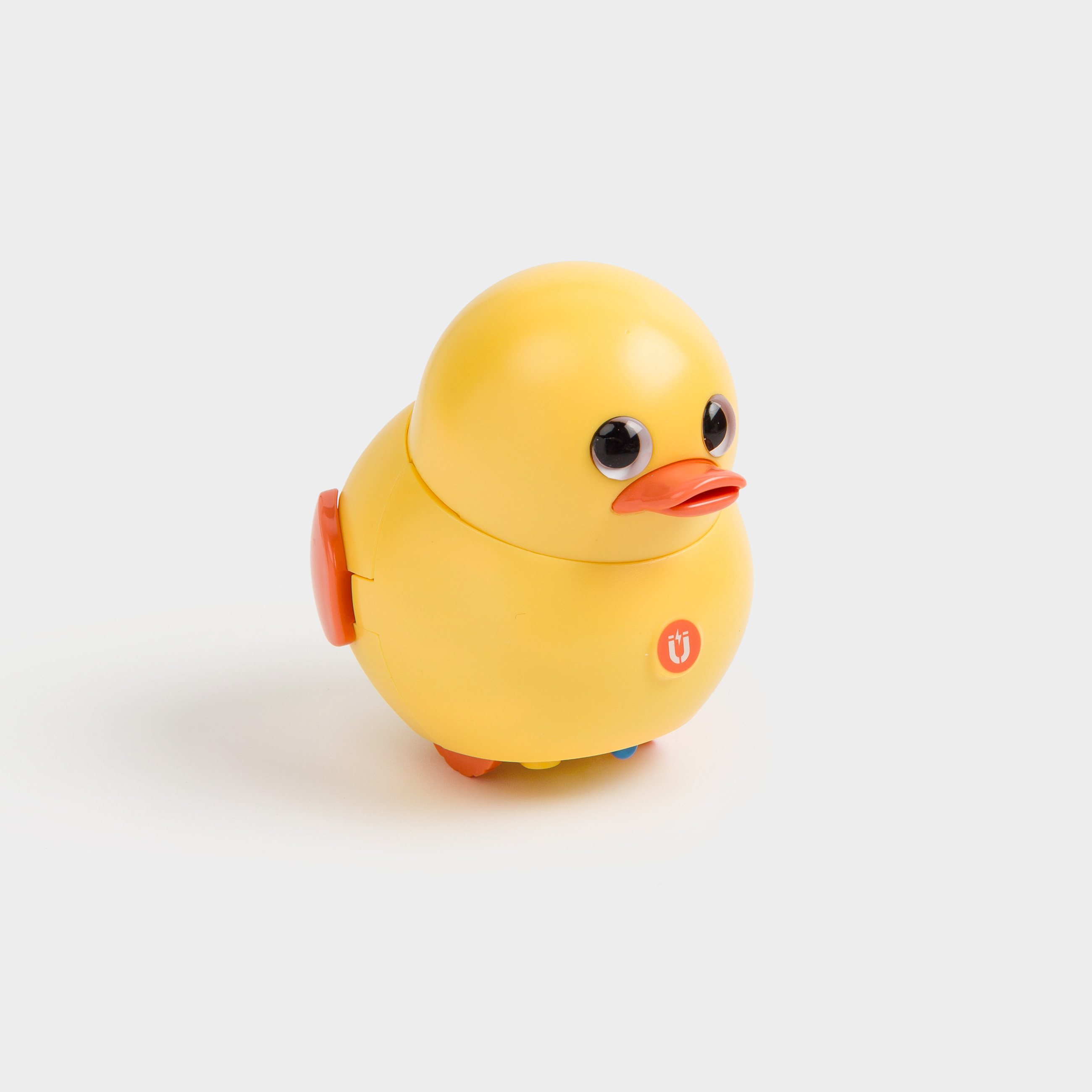 Игрушка развивающая, магнитная, 10 см, пластик, желтая, Утенок, Duck yellow, image-2