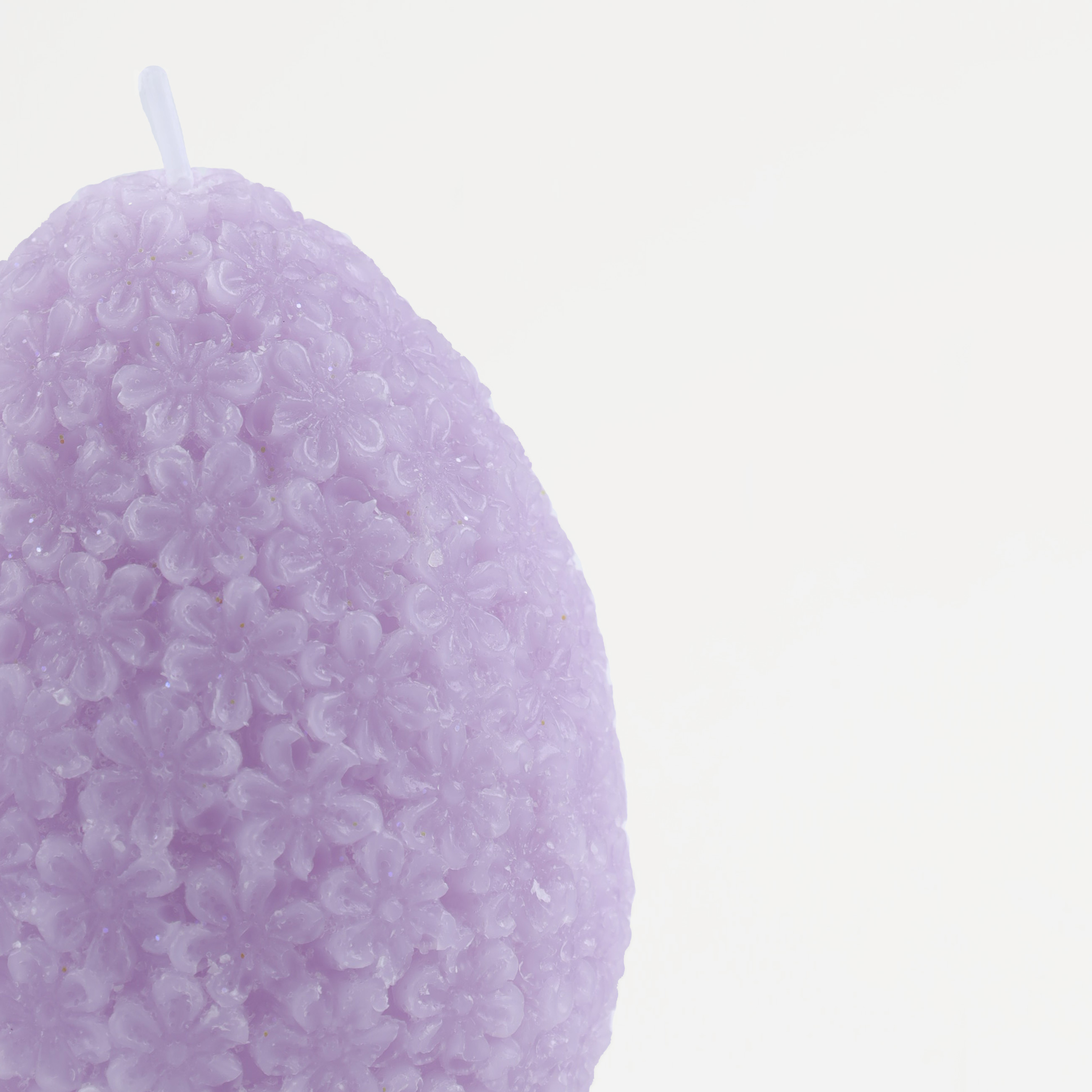Свеча, 10 см, фиолетовая, Яйцо, Easter изображение № 2