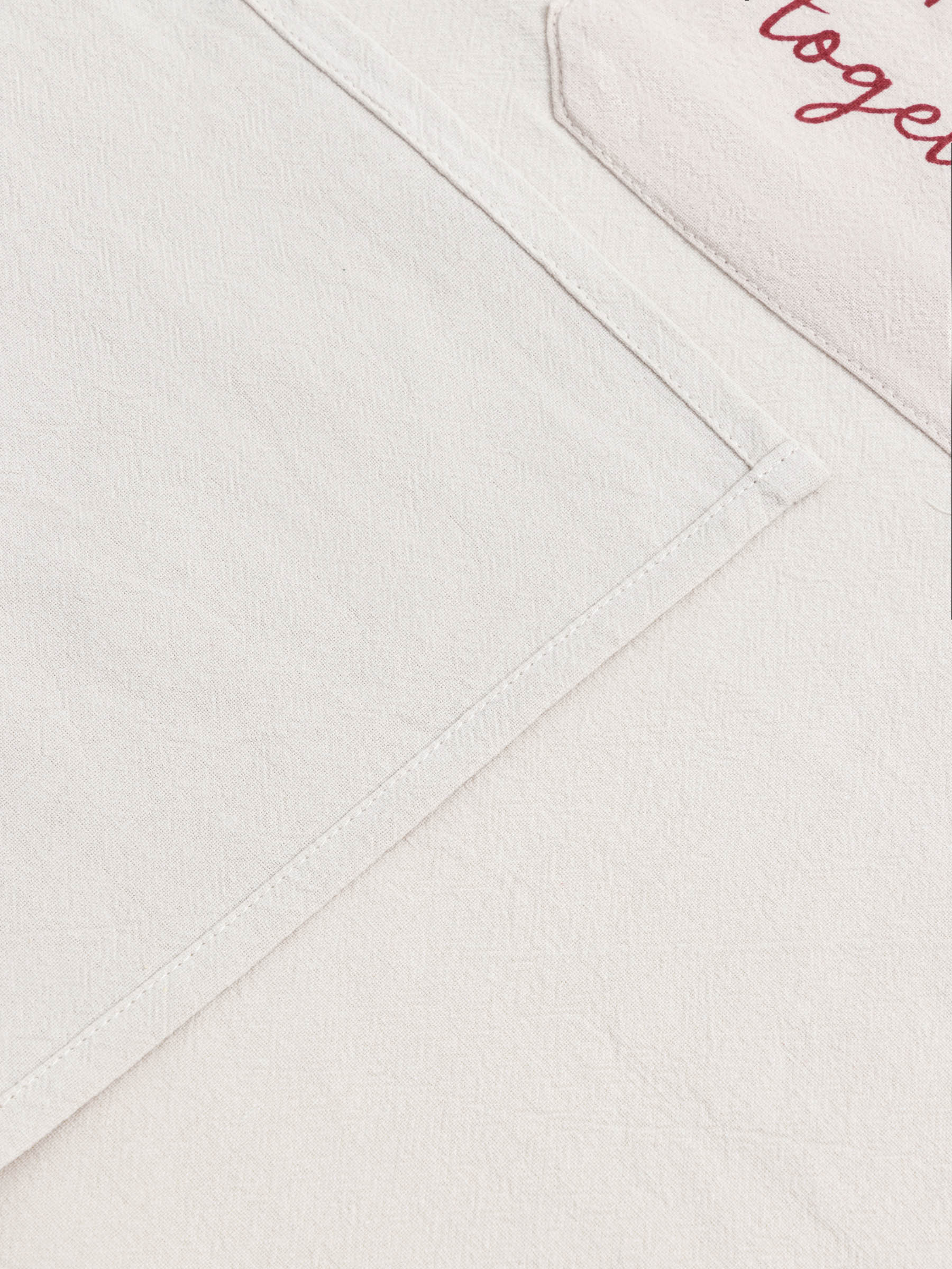 Фартук, 65х80 см, хлопок, серо-бежевый, Лошадь, Horse in scarf, image-1