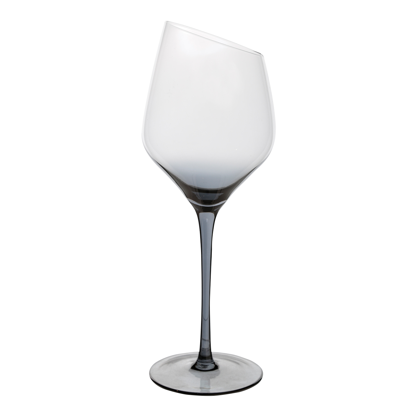 Бокал для белого вина, 460 мл, 4 шт, стекло, серый, Charm L Color изображение № 3