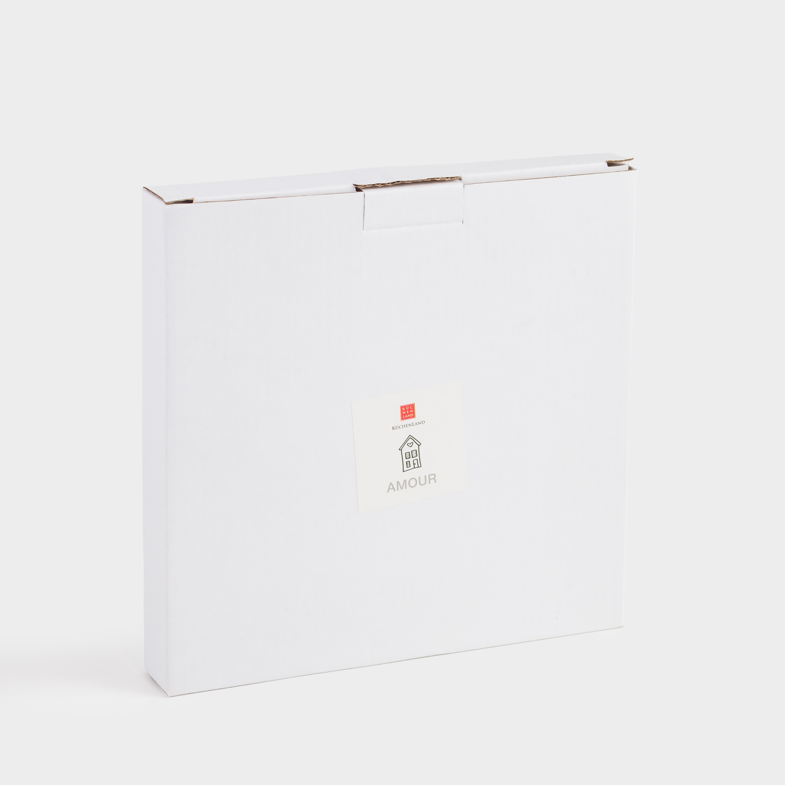 Тарелка закусочная, 21 см, фарфор P, белая, Дом, Amour, image-5