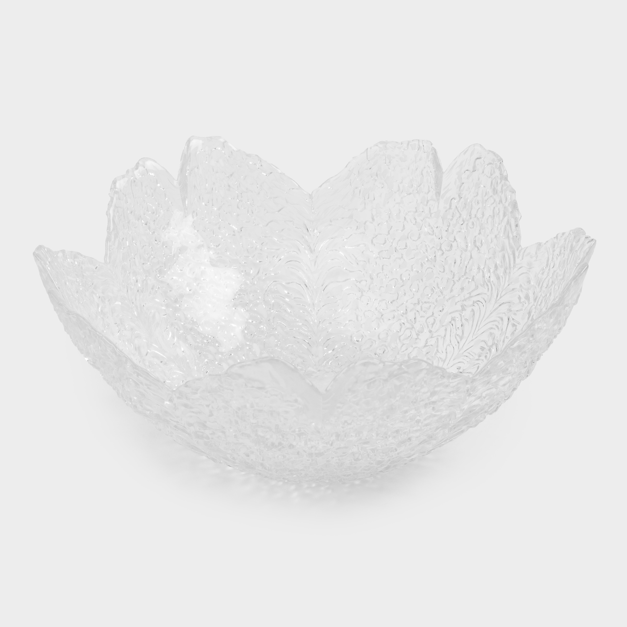 Салатник, 24х11 см, 1,4 л, стекло Р, La fleur, image-1