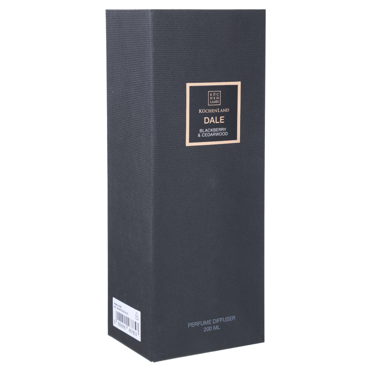 Ароматический диффузор, 200 мл, серый, Blackberry and Cedarwood, Dale, image-1