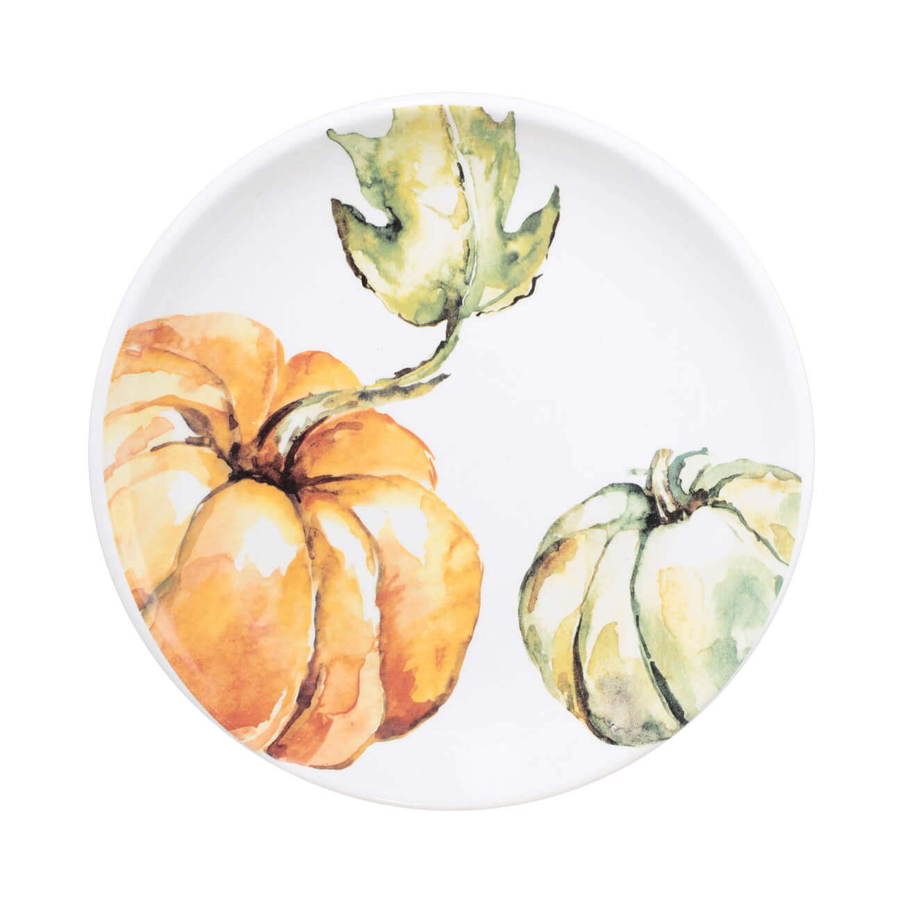 

Тарелка закусочная, 21 см, керамика, белая, Тыквы, Autumn gifts