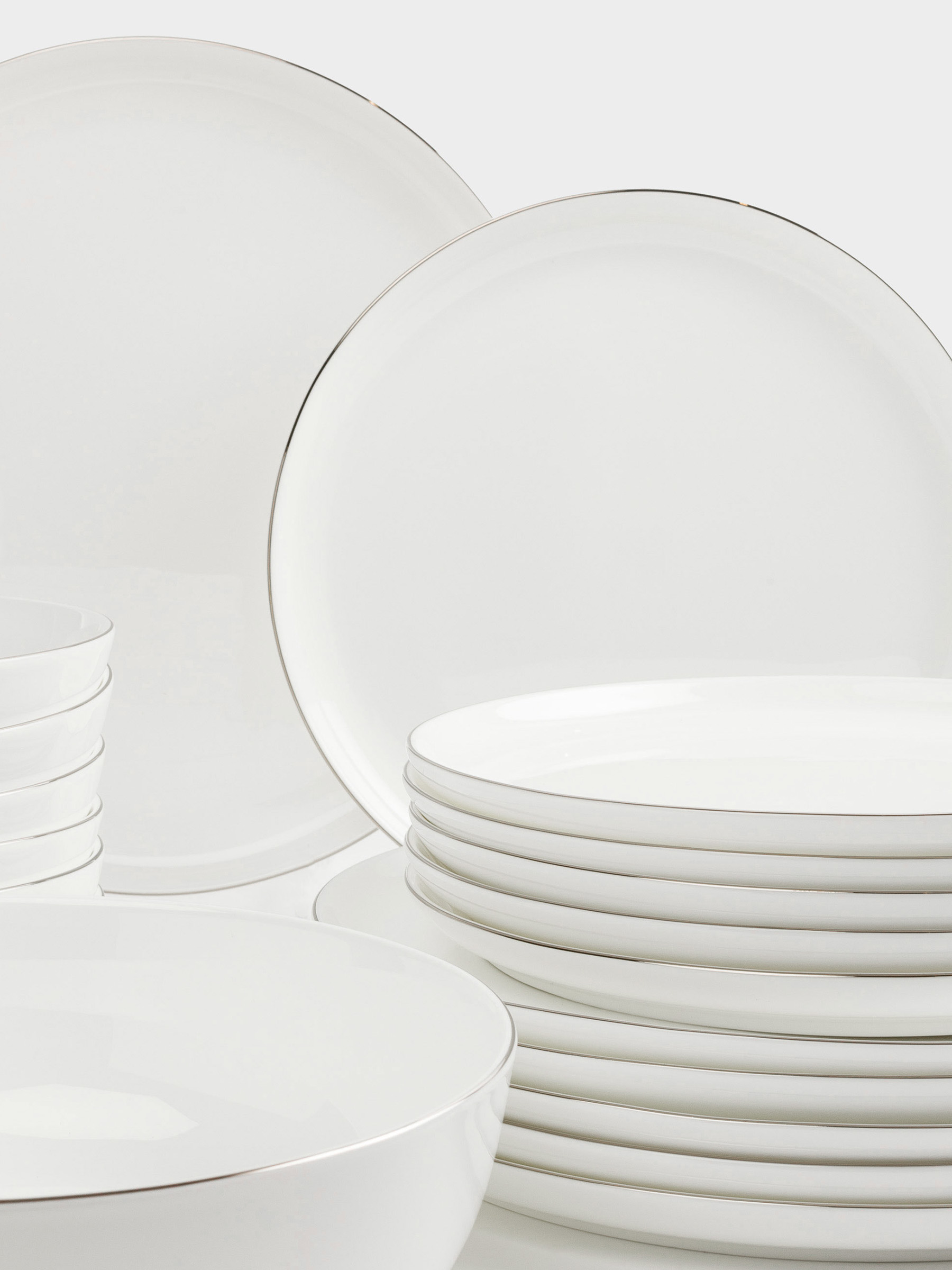 Сервиз обеденный, 6 перс, 19 пр, фарфор F, Antarctica, image-1