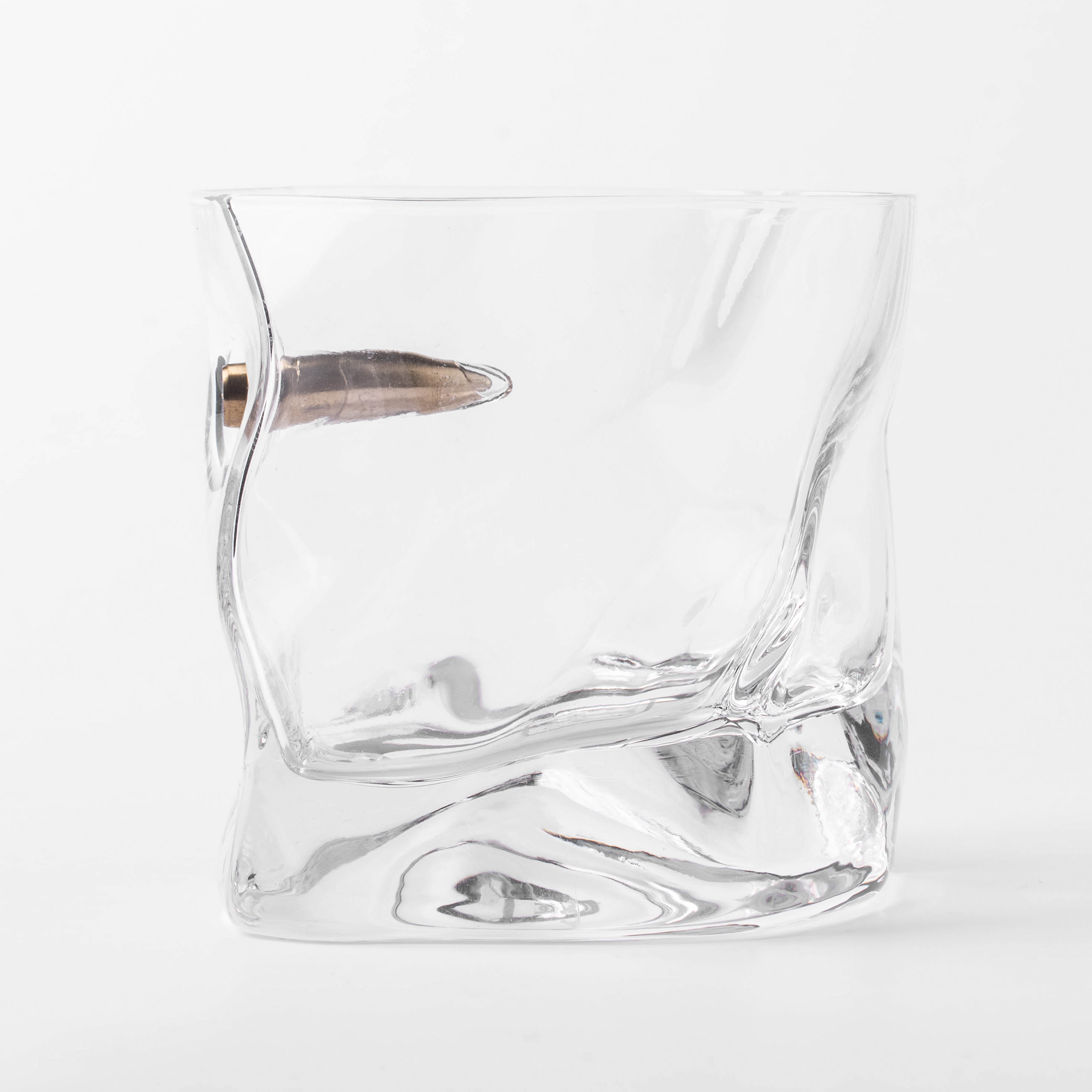 Стакан для виски, 245 мл, стекло/металл, с декоративной пулей, Bullet изображение № 4