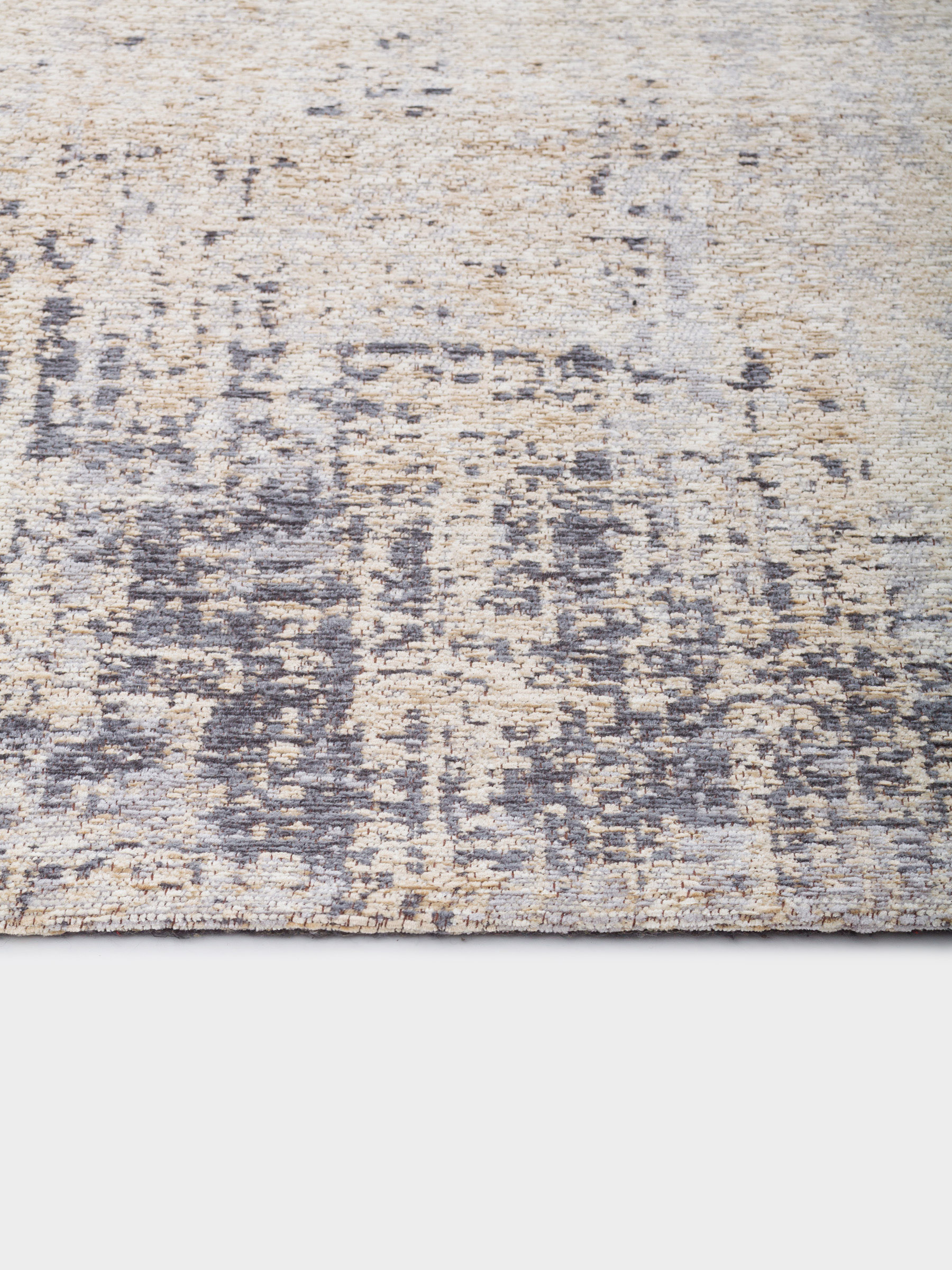 Ковер, 150х210 см, бежево-серый, хлопок/полиэстер, Traces, image-2