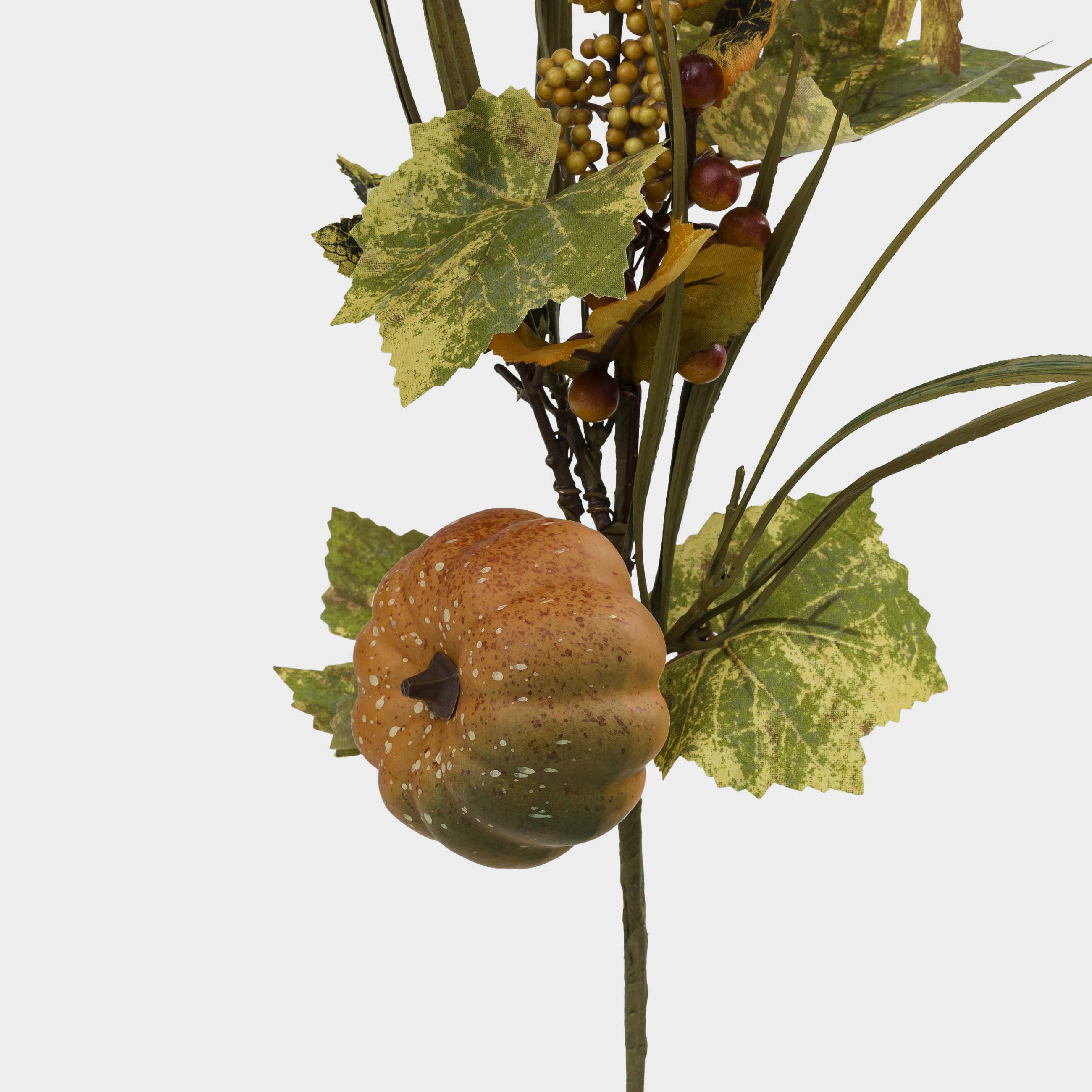 Ветка декоративная, 68 см, полиэстер/пенопласт, Осенняя, Forest symphony decor