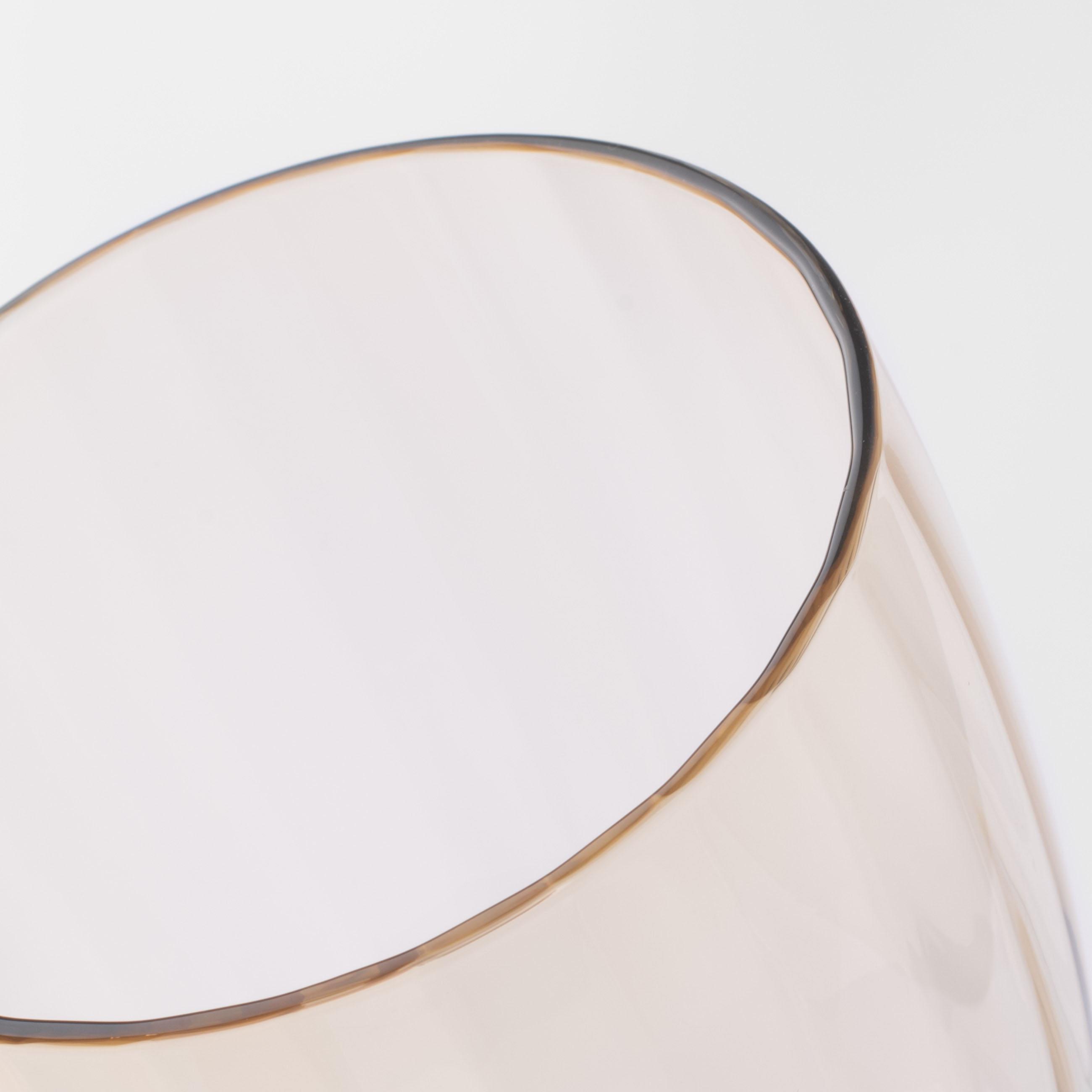 Бокал-кубок для вина, 410 мл, стекло, янтарный, Caserta изображение № 5
