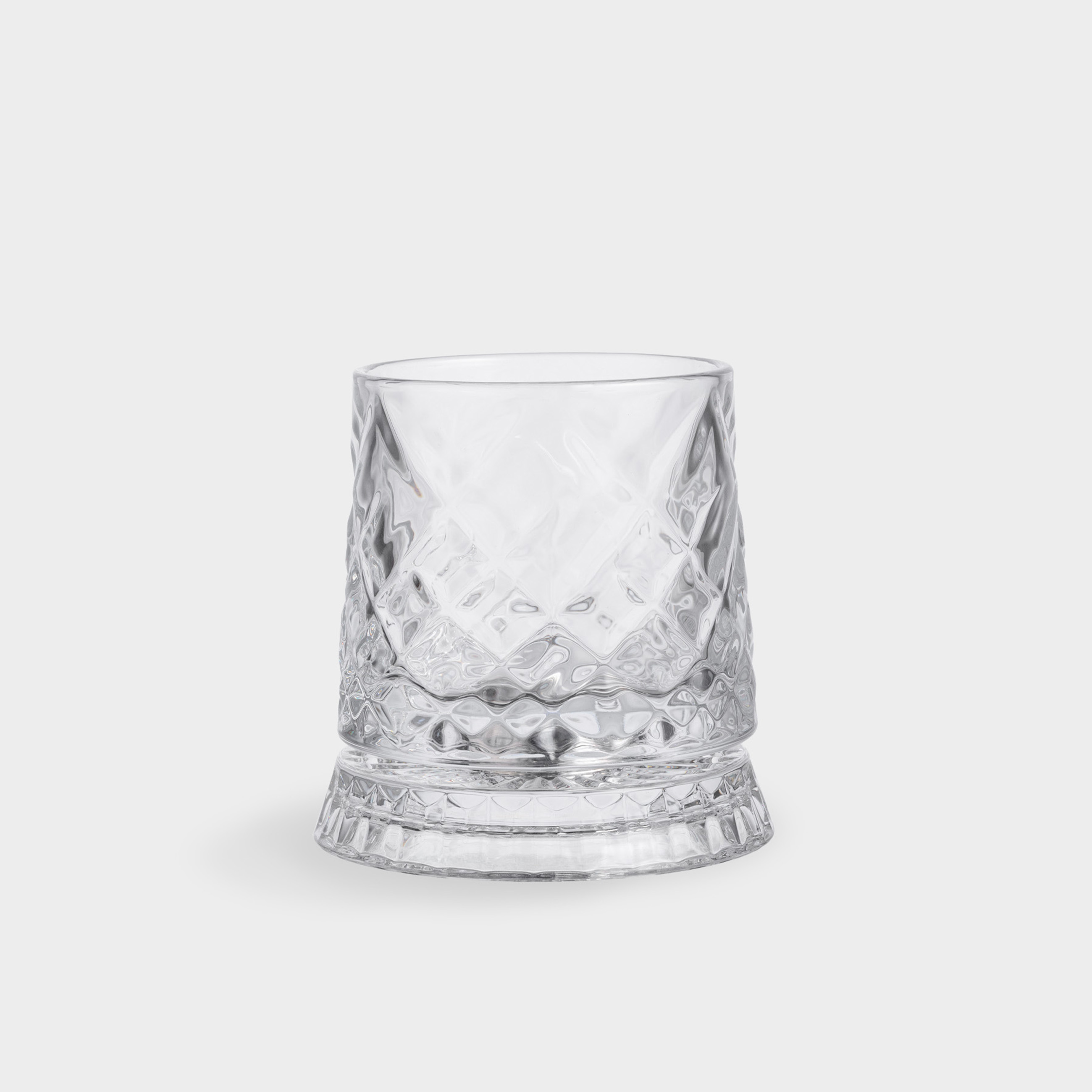 Стакан для виски 8 см 250 мл на подставке стекло Р Rhomb 1390₽