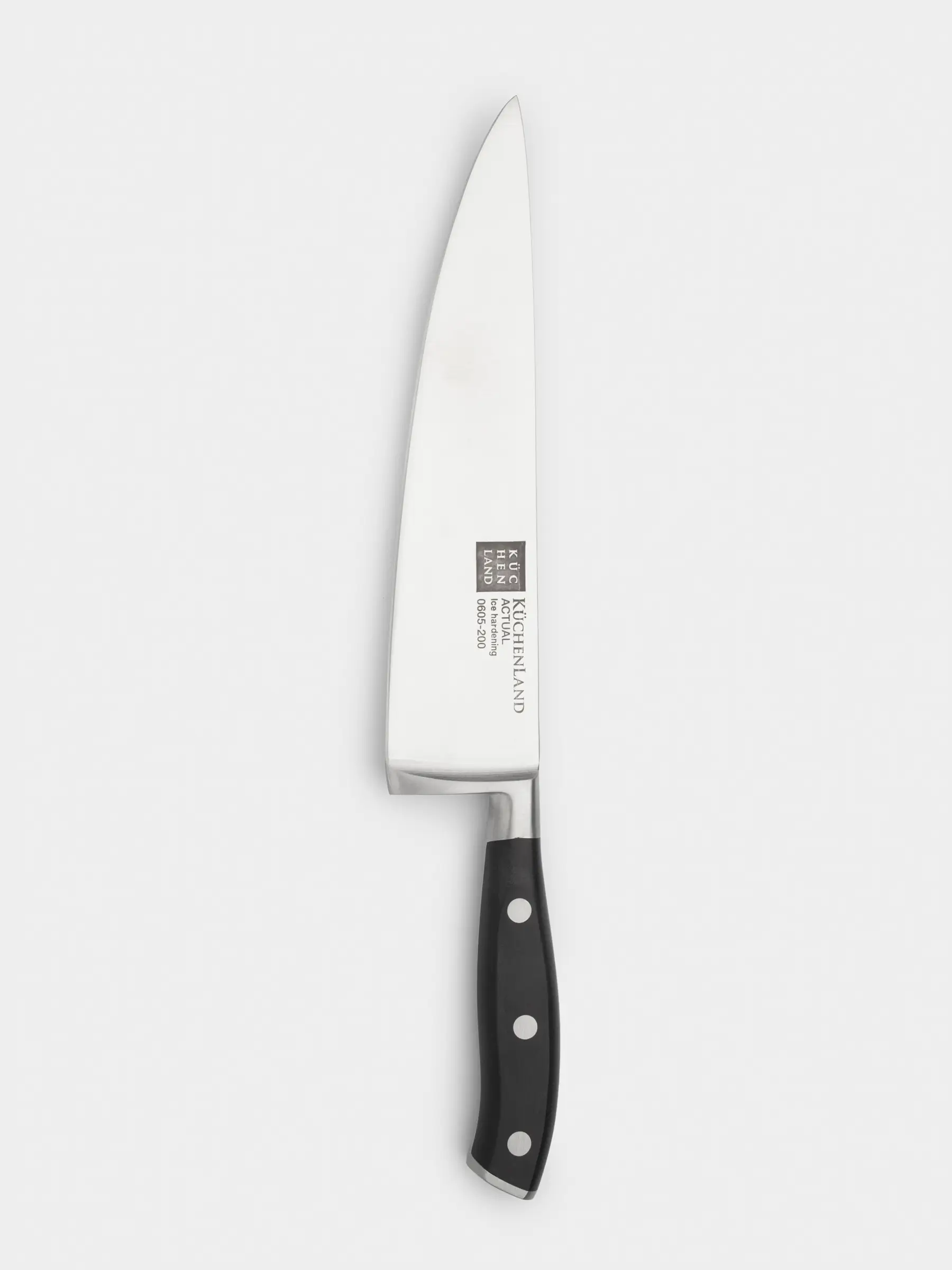 Нож поварской, 20 см, сталь/пластик, Actual