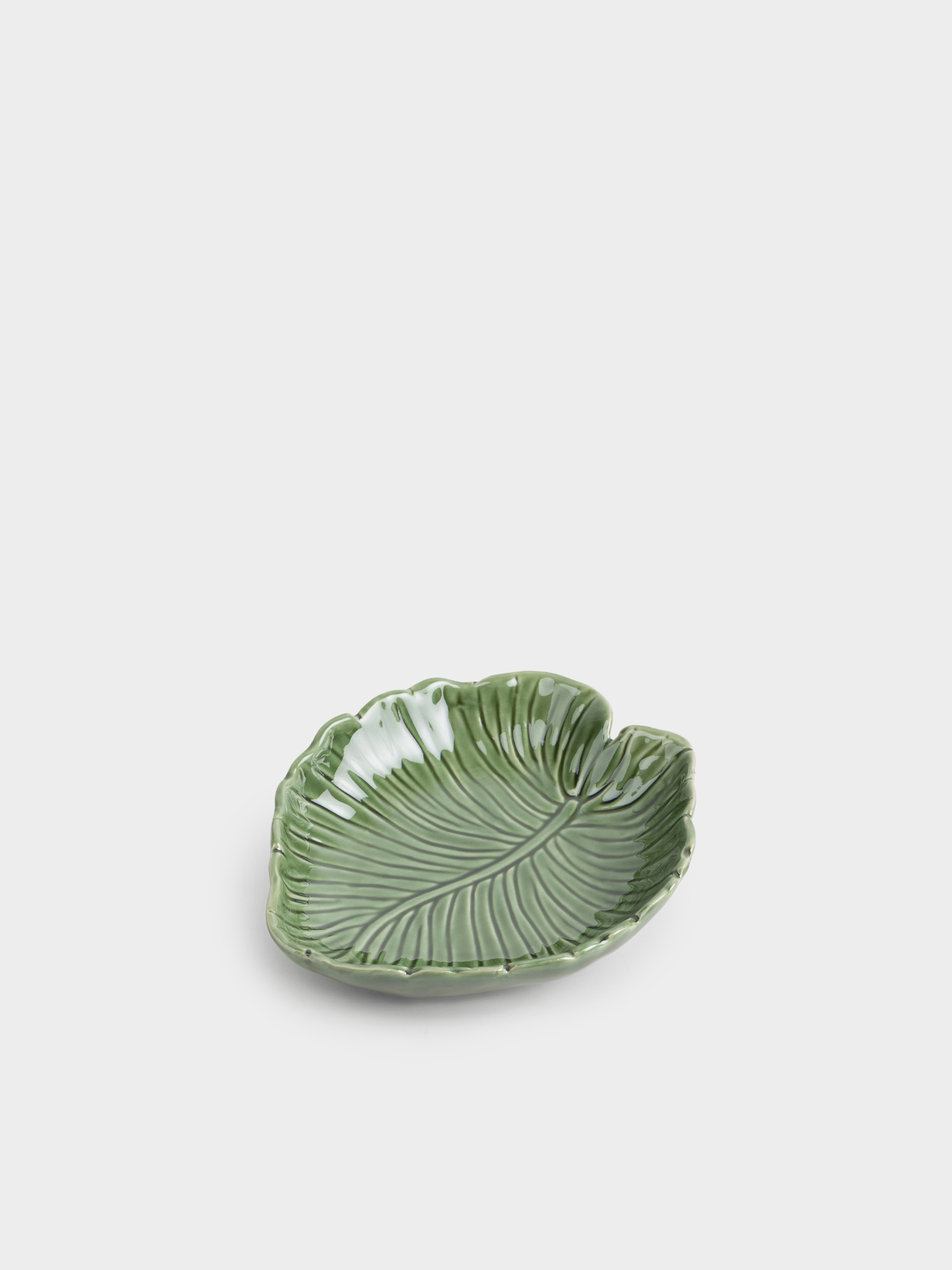 Блюдо декоративное, 20х16х5 см, Тропический лист, Tropical, image-0