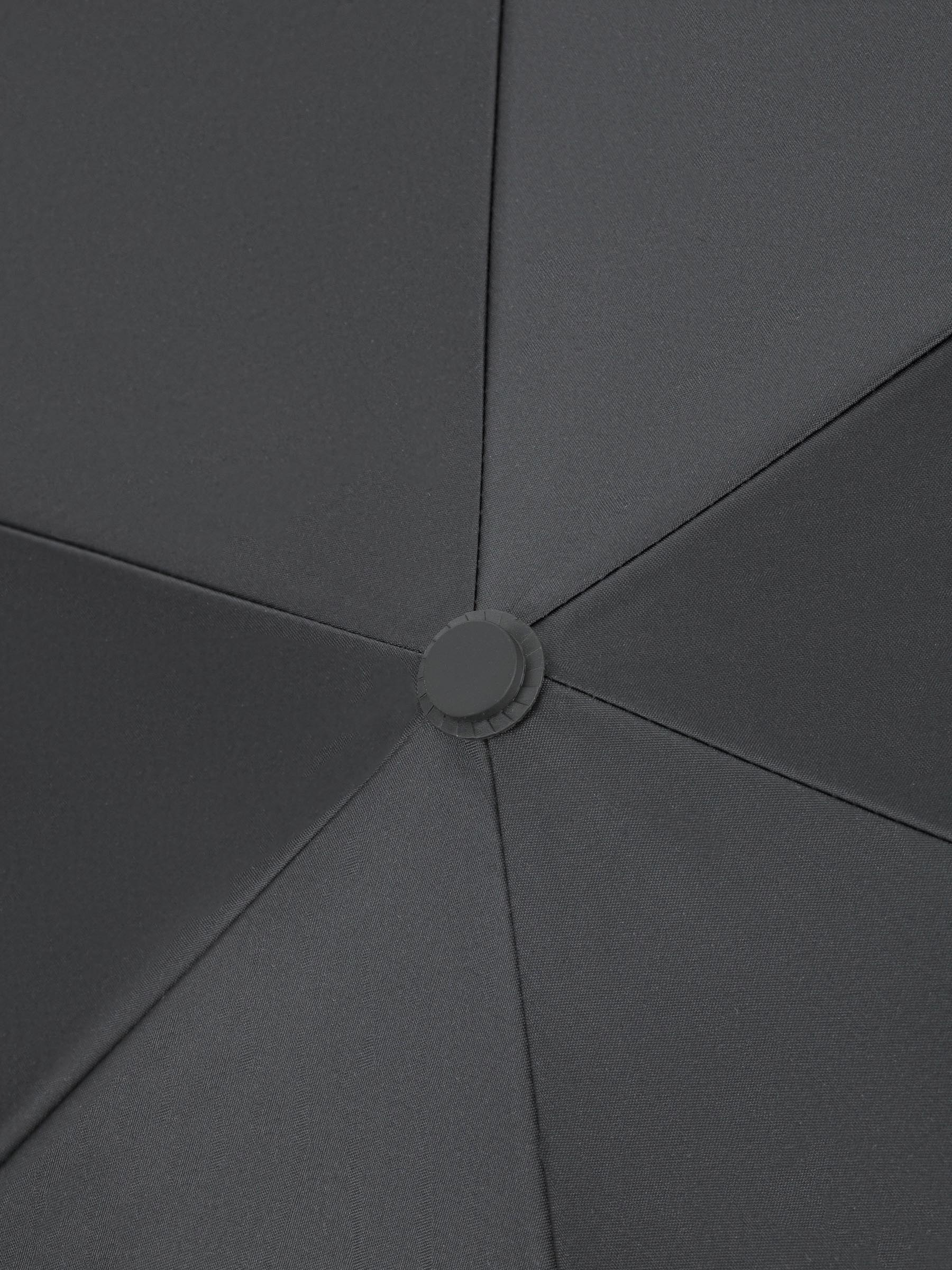 Зонт, 52 см, складной, эпонж, черный, Rainy day, image-2