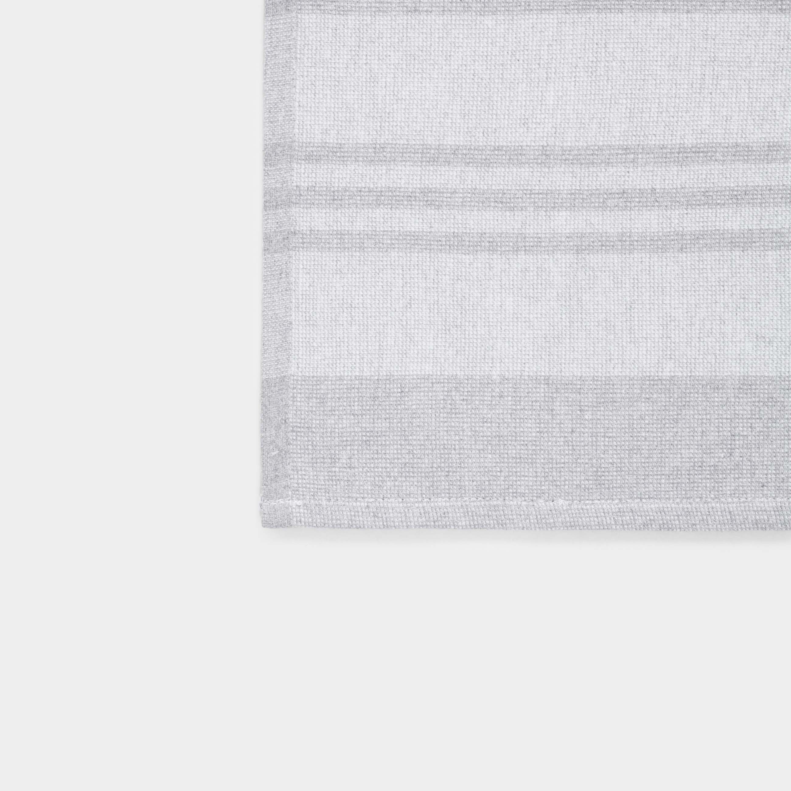 Полотенце кухонное, 40х60 см, хлопок, светло-серое, Полосы, Stripe kitchen, image-1
