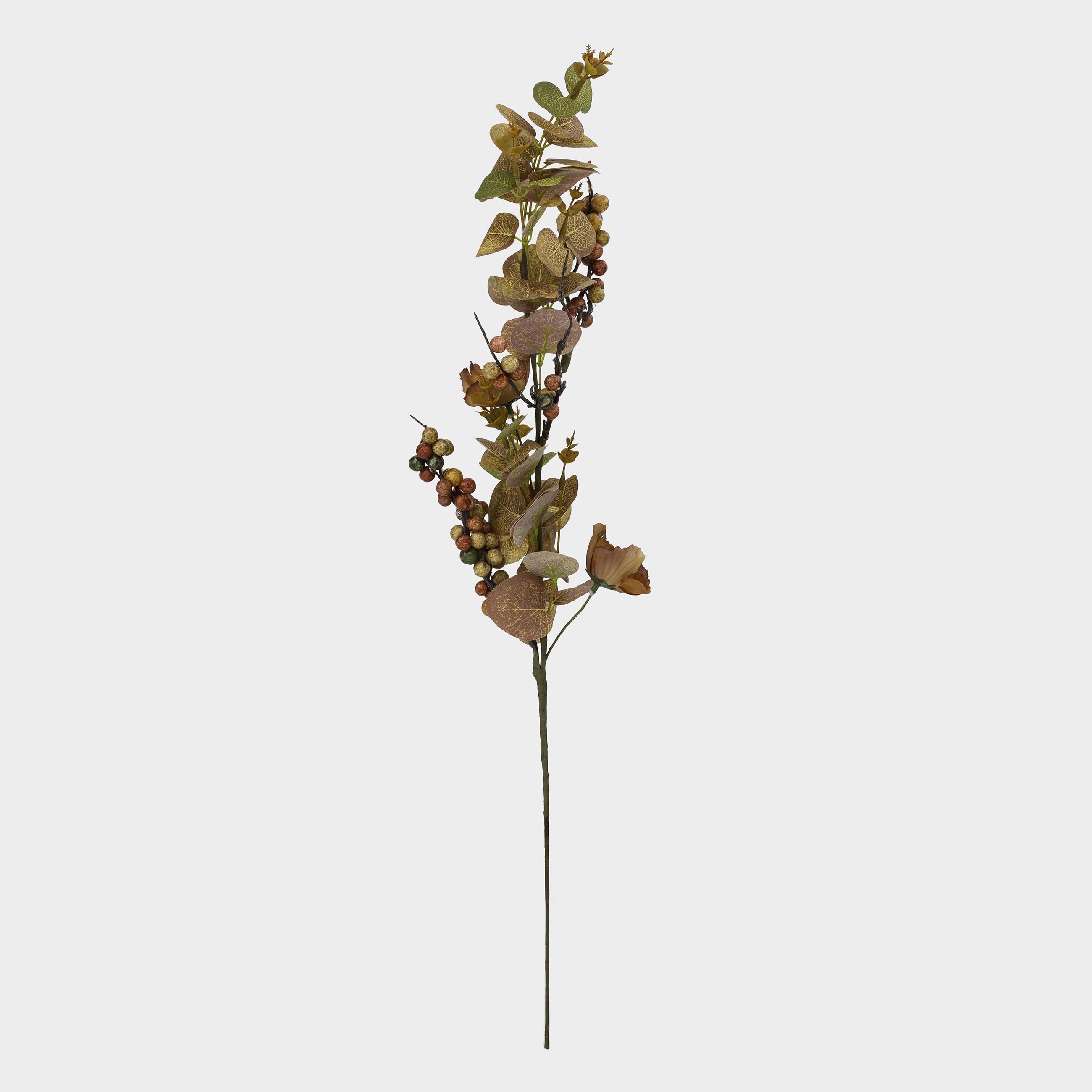 Ветка декоративная, 66 см, полиэстер/пенопласт, Осенняя композиция, Forest symphony decor, image-2