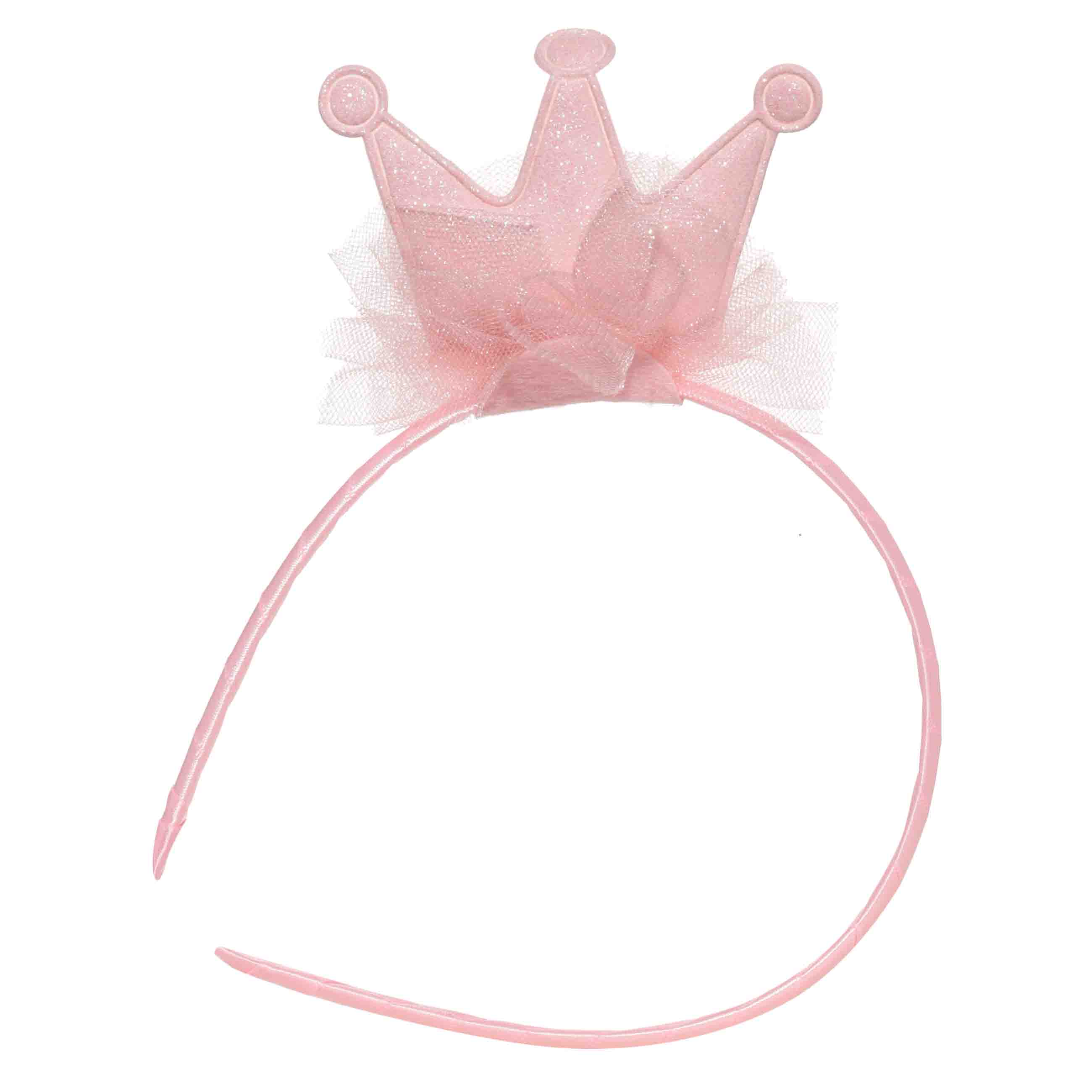 Набор карнавальный, 3 пр, детский, юбка/ободок/палочка, полиэстер, Корона, Princess изображение № 3