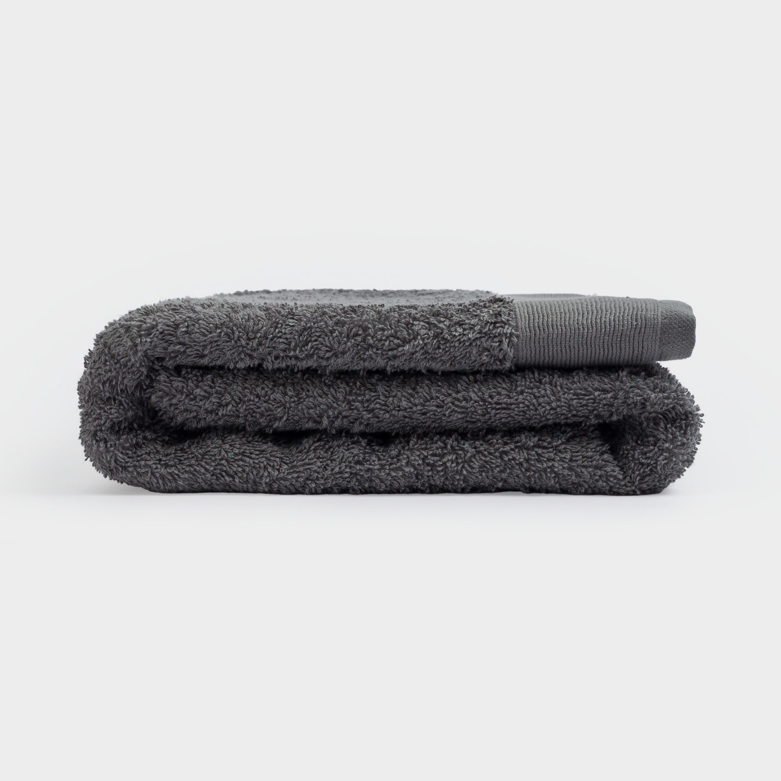 Полотенце, 70х140 см, хлопок, серое, Vari cotton, image-4
