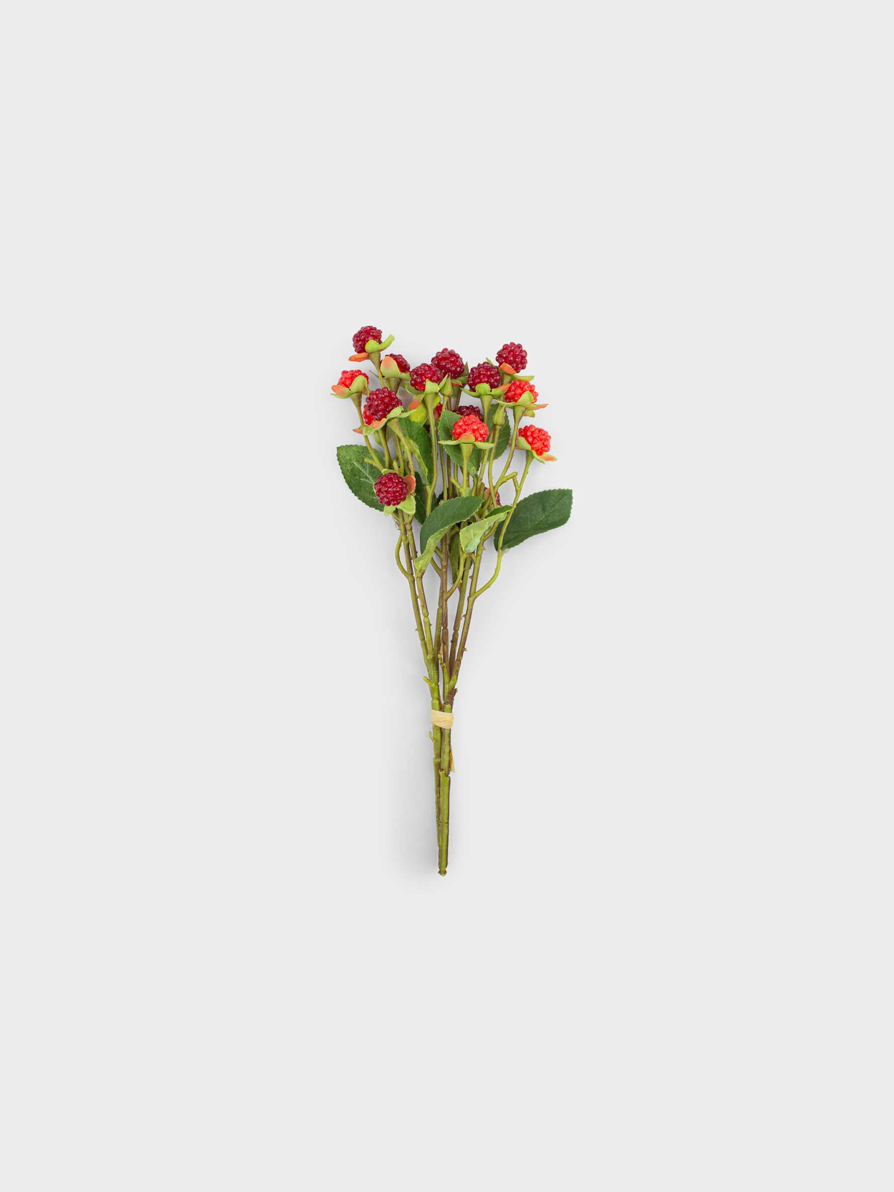 Букет искусственный, 30 см, пластик/полиэстер, Малина, Fruit decor, image-0