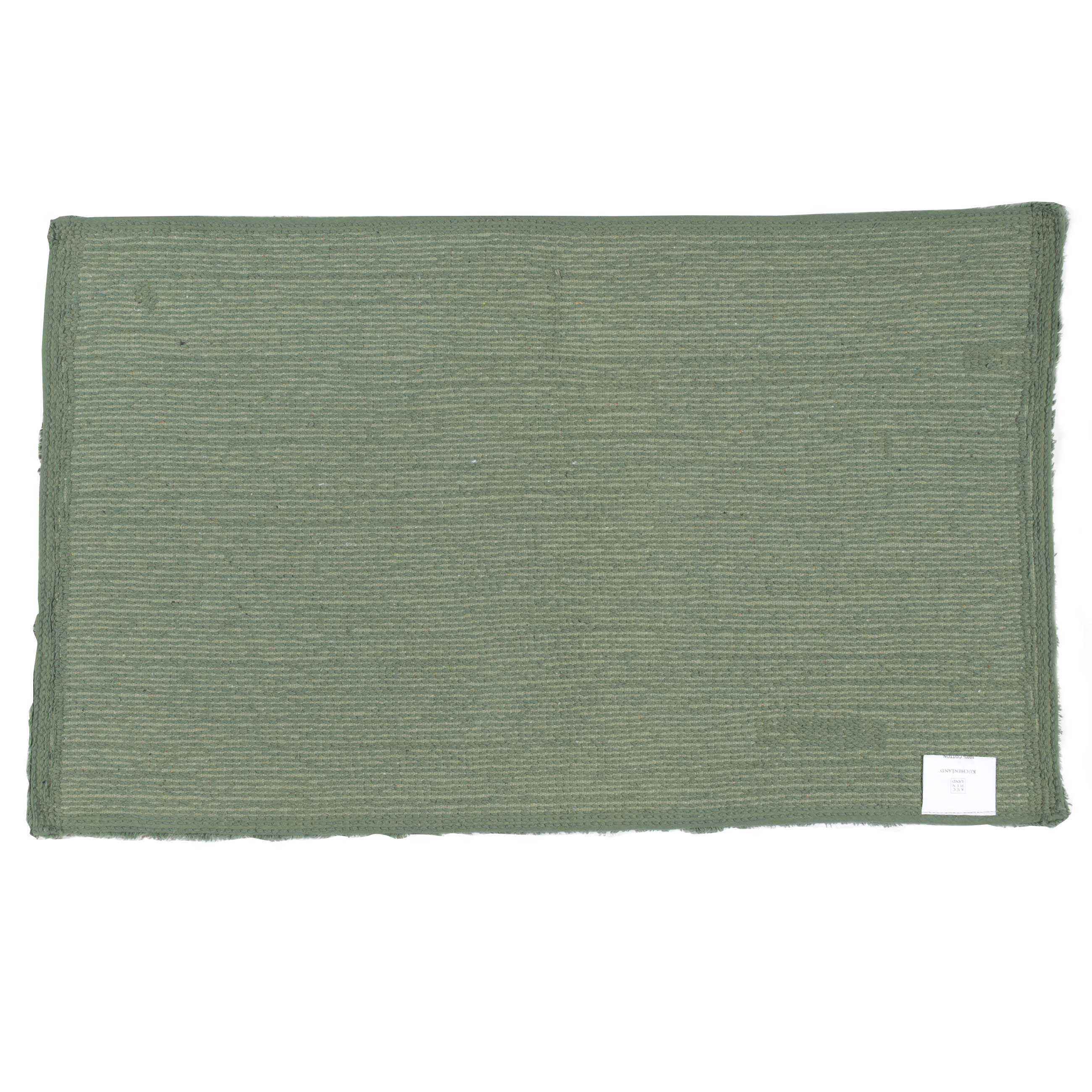 Коврик, 50х80 см, хлопок, зеленый, Cottony изображение № 3