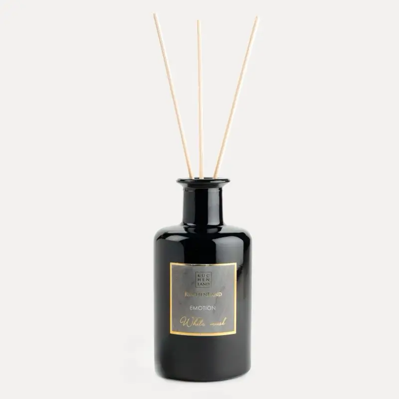 Ароматический диффузор, 230 мл, серый, White Musk, Emotion ,image-0