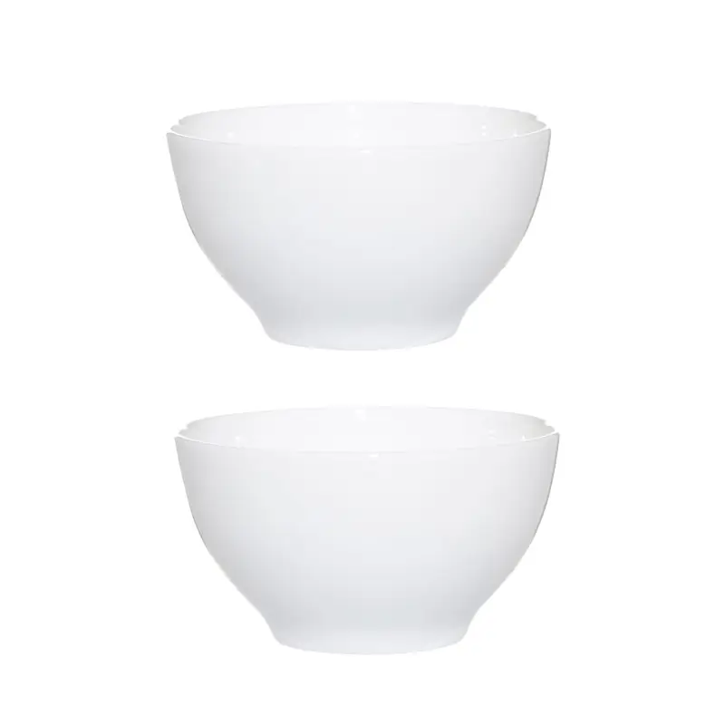 Пиала, 12х6 см, 2 шт, фарфор F, белая, Ideal white ,image-0