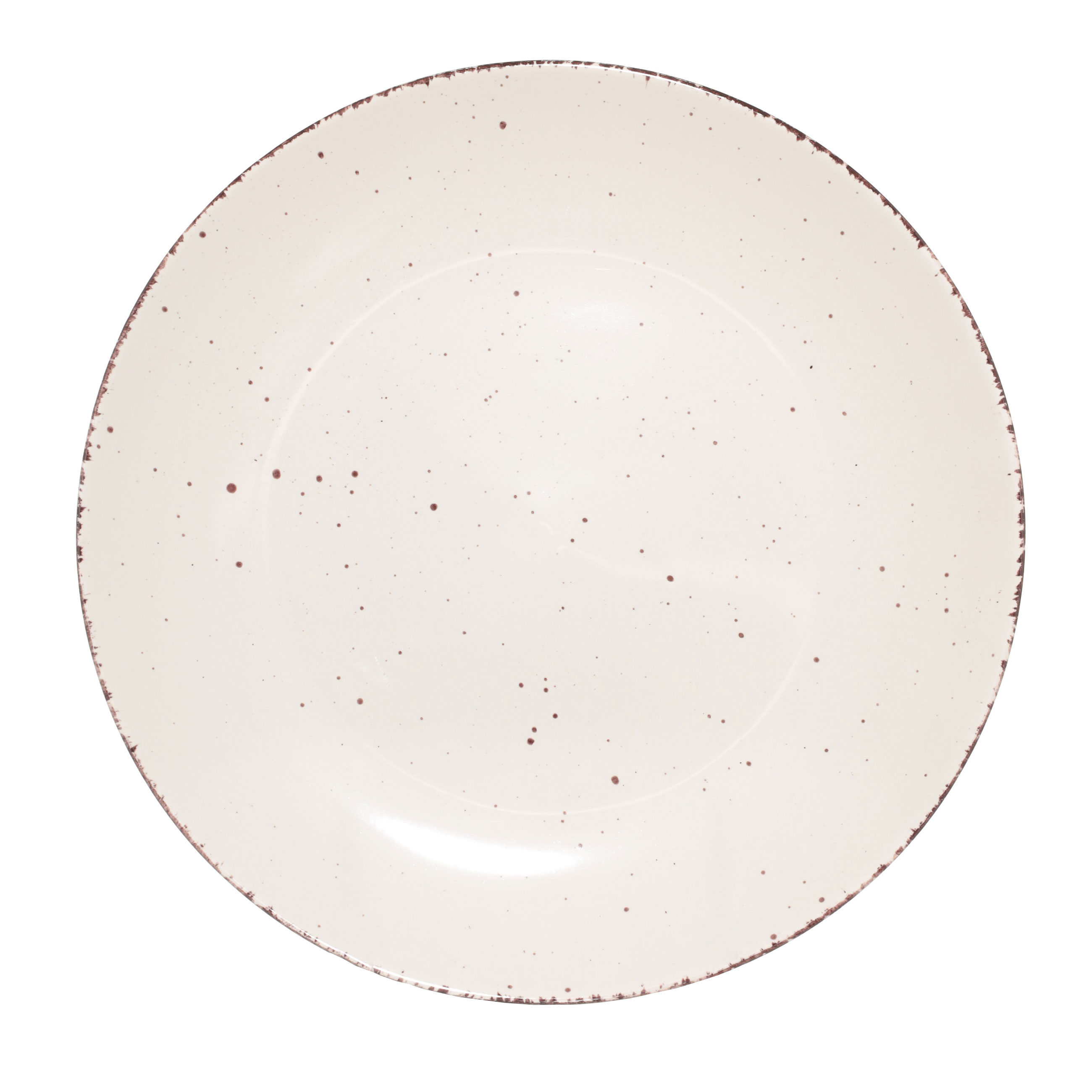 Тарелка обеденная, 27 см, 2 шт, керамика, бежевая, в крапинку, Speckled изображение № 2