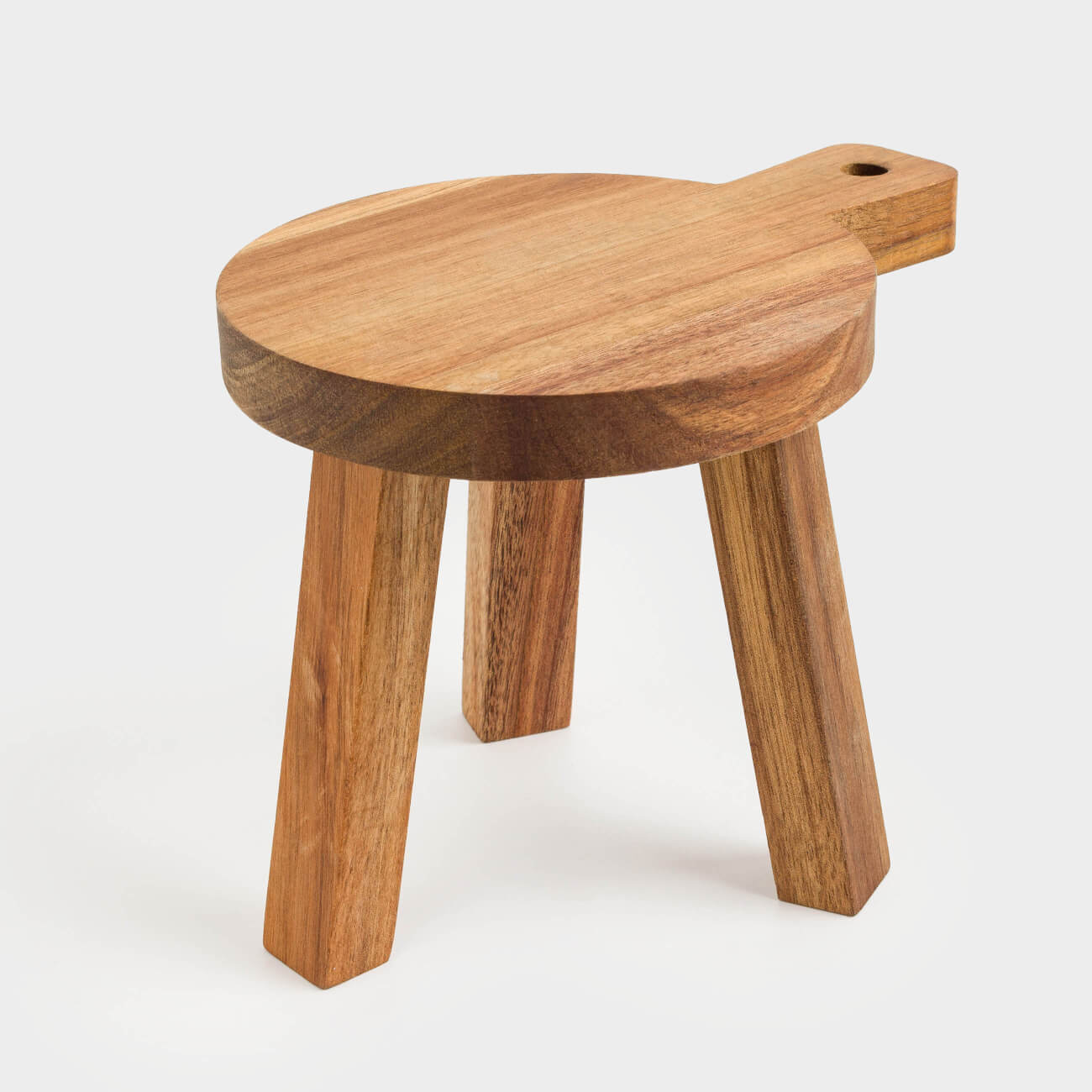 

Блюдо сервировочное, 20x15 см, с ручкой, на ножках, дерево, Noble tree