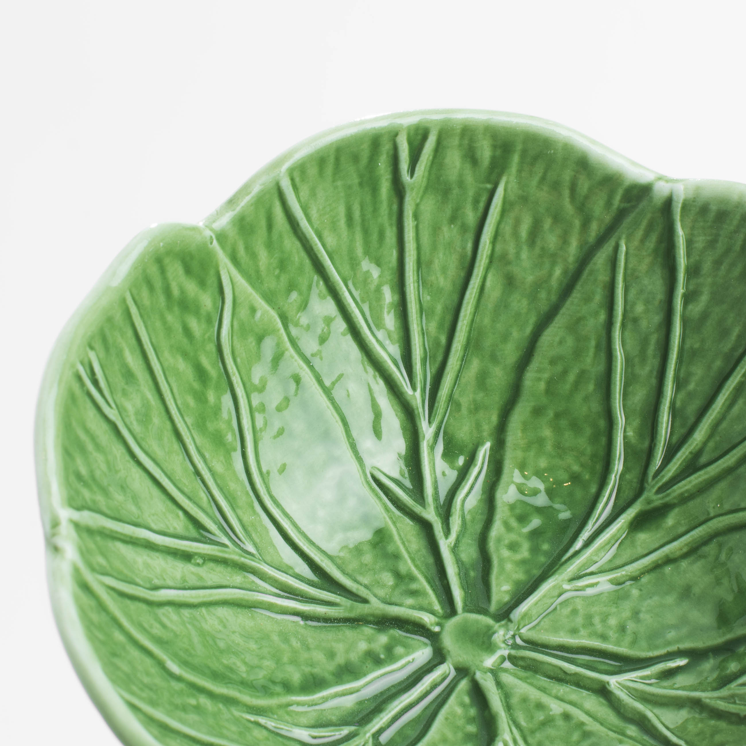 Пиала, 12х5 см, фарфор N, зеленая, Капуста, Cabbage изображение № 5