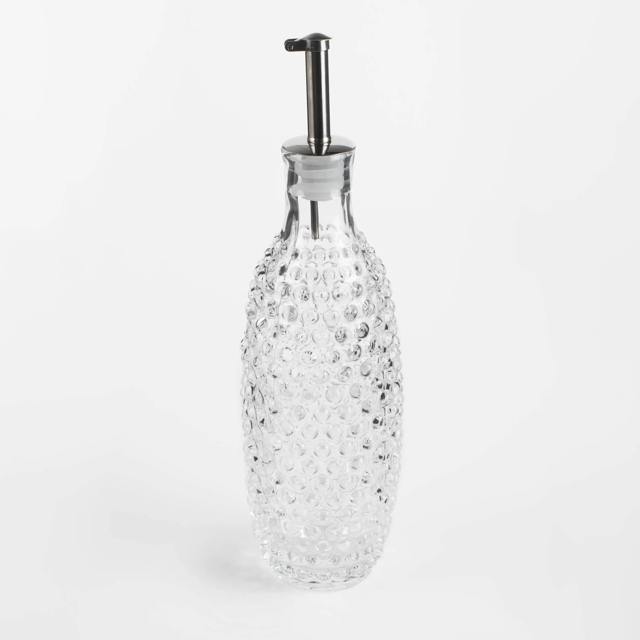 Бутылка для масла или уксуса, 250 мл, с дозатором, стекло Р/металл, Bubbly, image-0