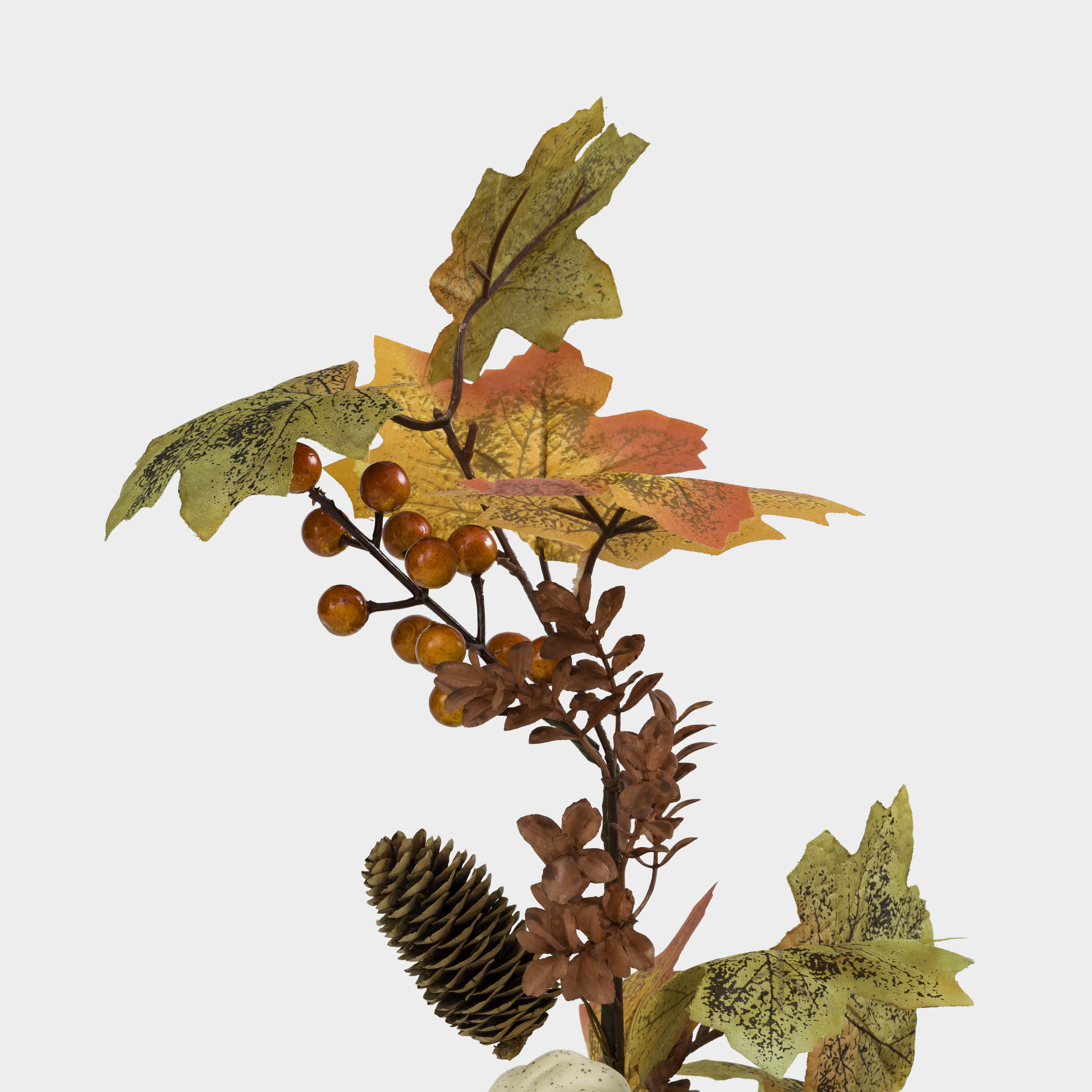 Ветка декоративная, 68 см, полиэстер/пенопласт, Краски осени, Forest symphony decor, image-4