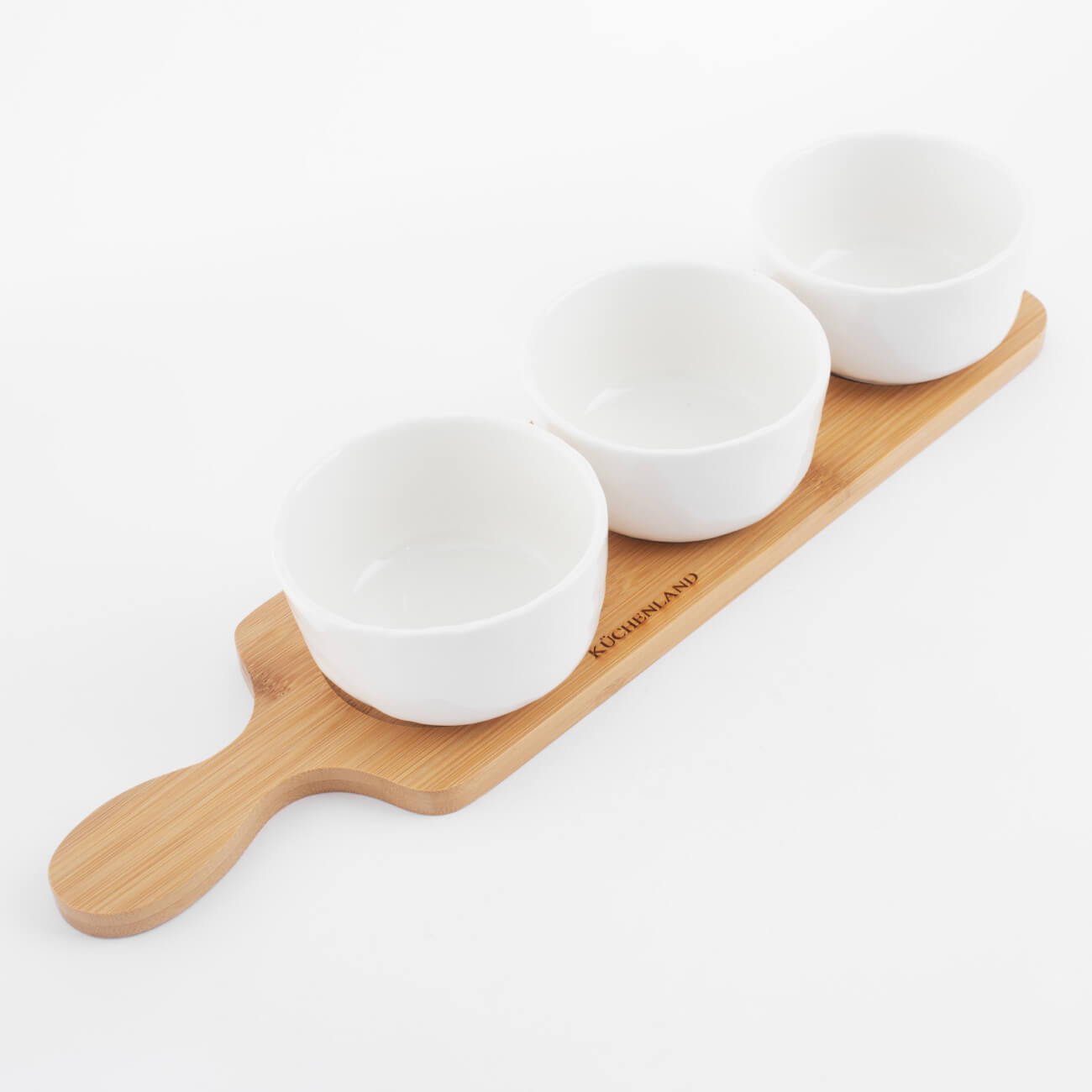 

Набор для закусок, 3 пр, на подставке, фарфор P/бамбук, Bamboo