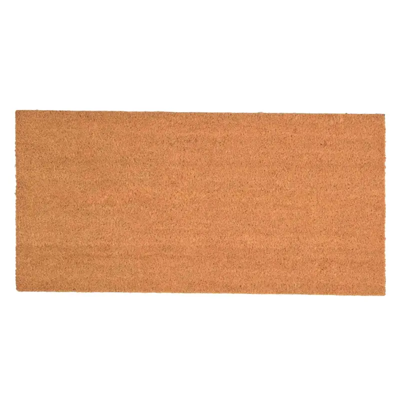 Коврик придверный, 40х80 см, кокос/ПВХ, коричневый, Basic ,image-0