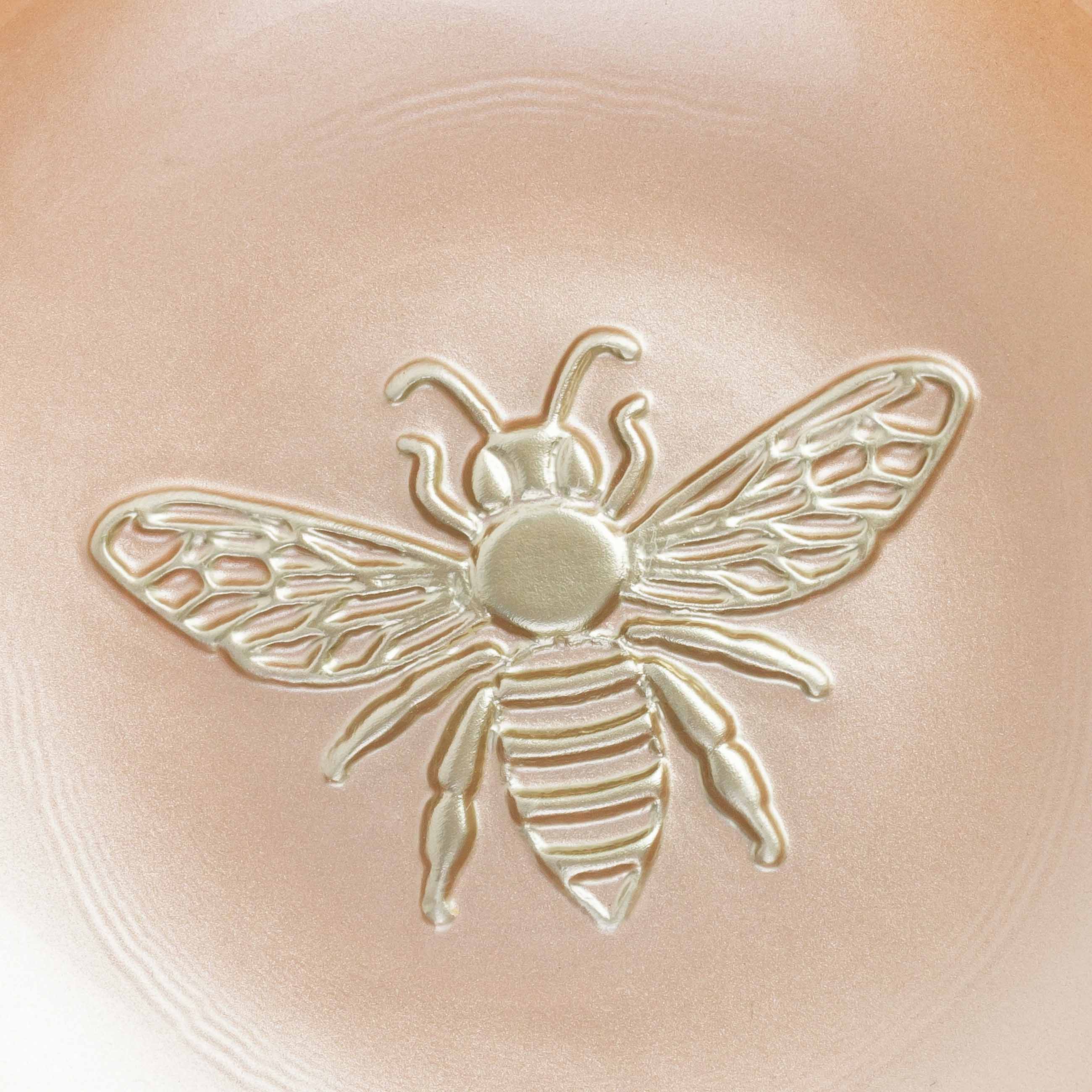 Тарелка десертная, 15 см, стекло, коричневая, Пчела, Honey, image-4
