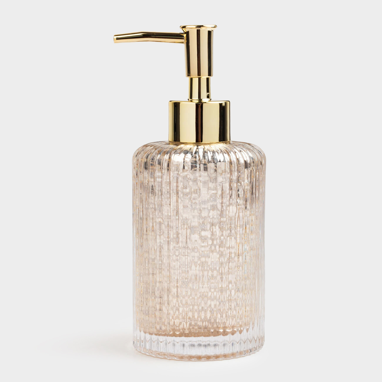 Диспенсер для жидкого мыла 240 мл стеклопластик золотистый Diana 1590₽