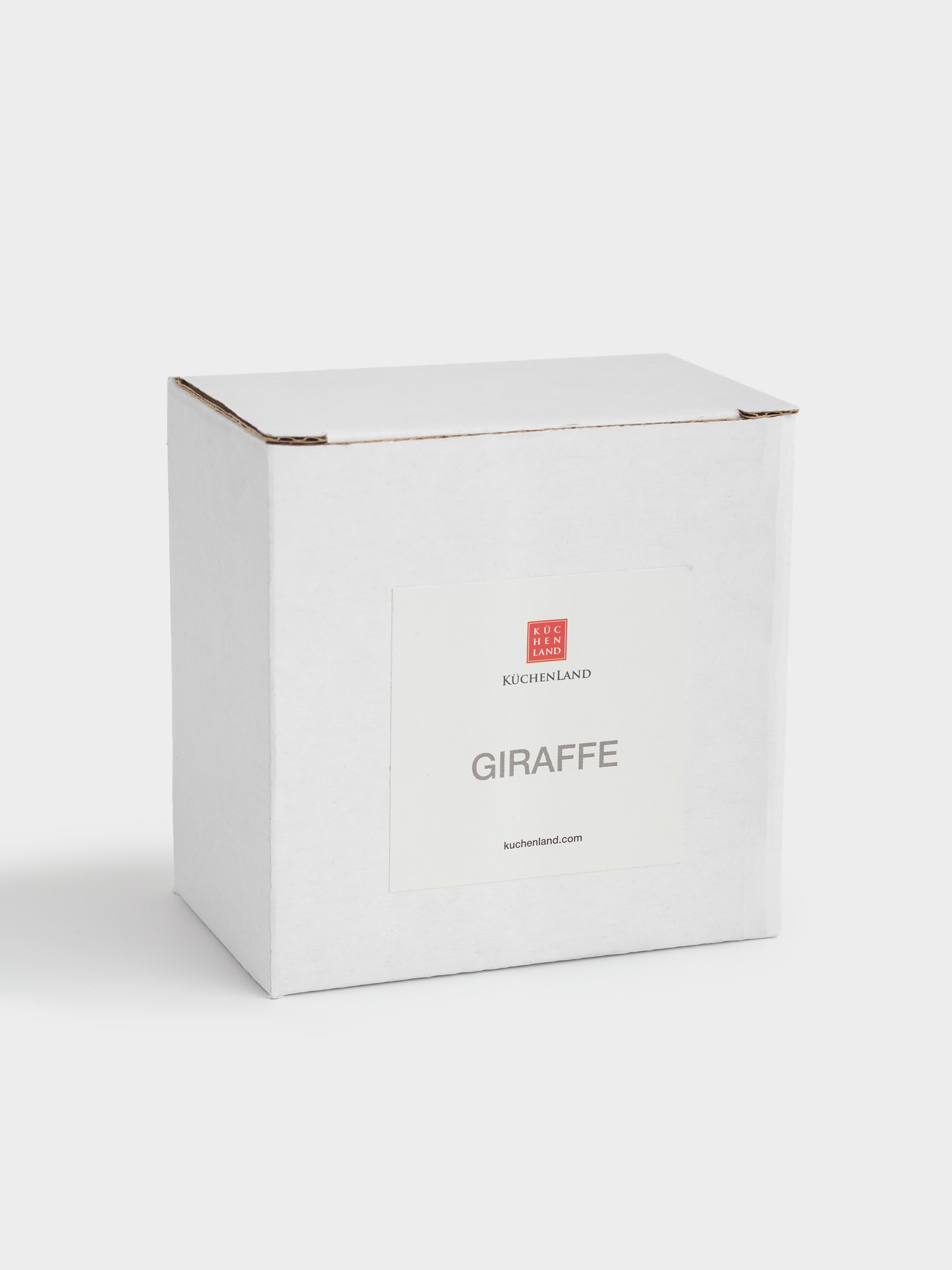 Емкость для соли или перца, 9 см, фарфор P, золотистая, Жираф, Giraffe, image-3
