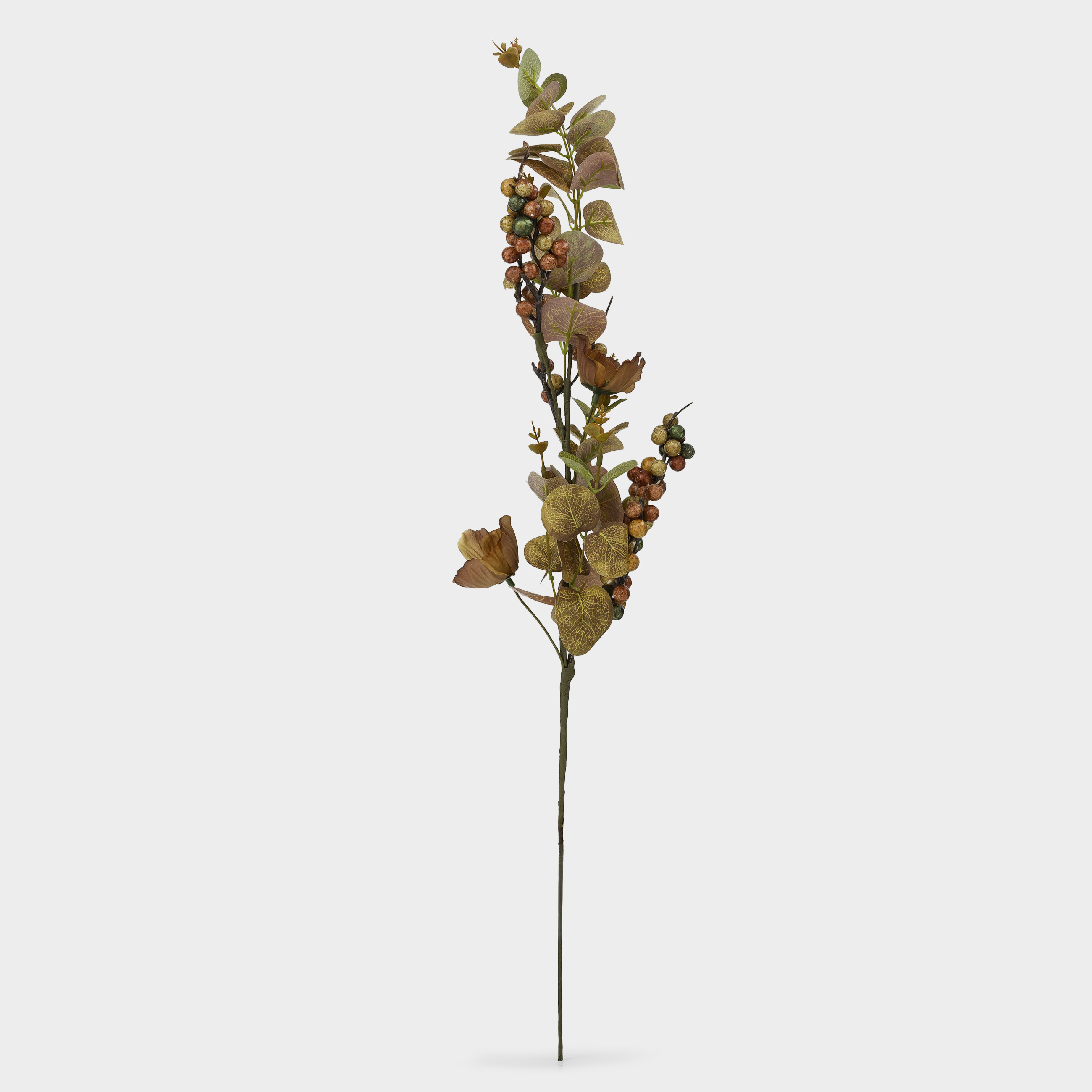 Ветка декоративная, 66 см, полиэстер/пенопласт, Осенняя композиция, Forest symphony decor, image-1