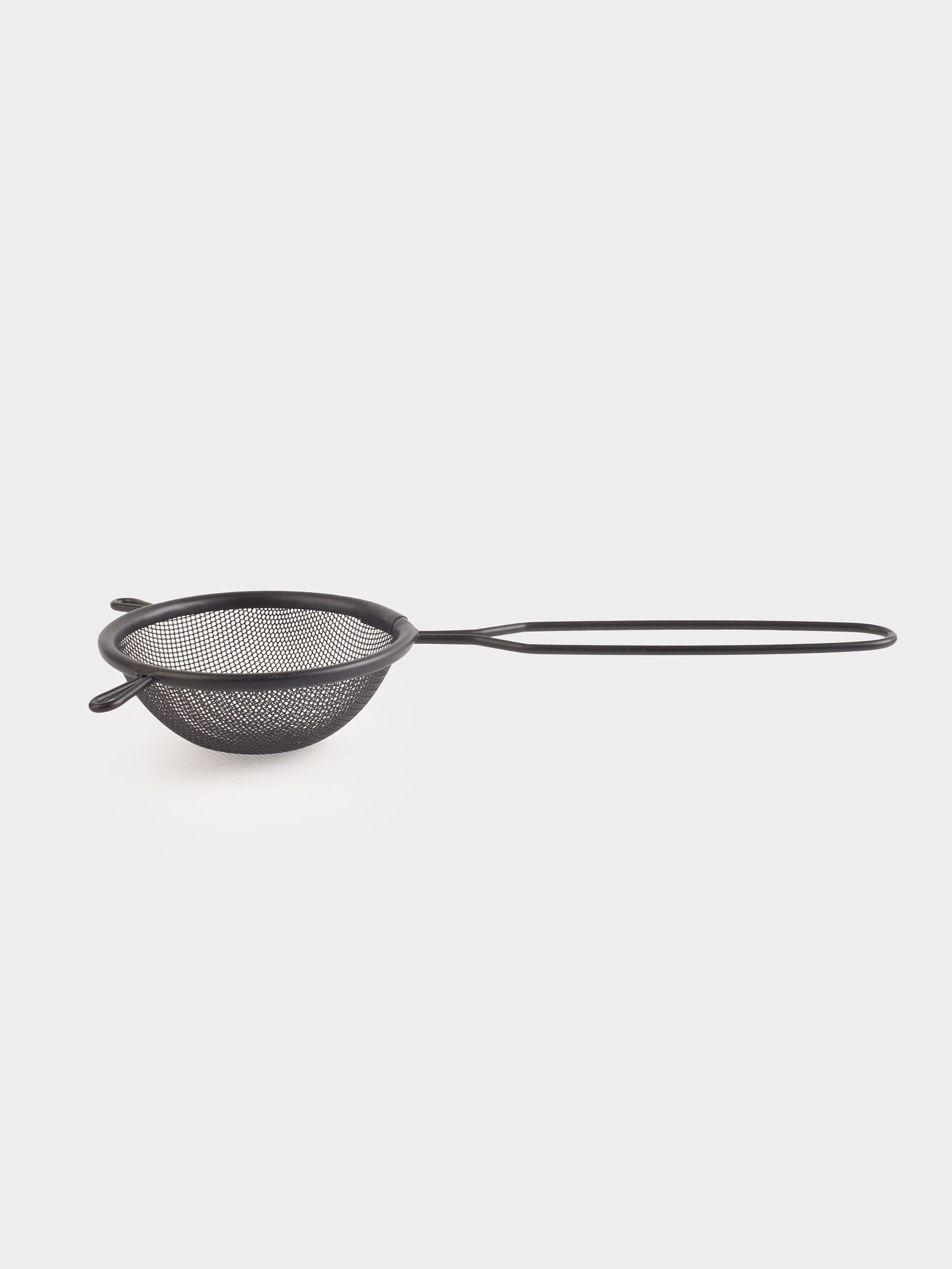 Сито, 8 см, с ручкой, металл, черное, X-Loft, image-2