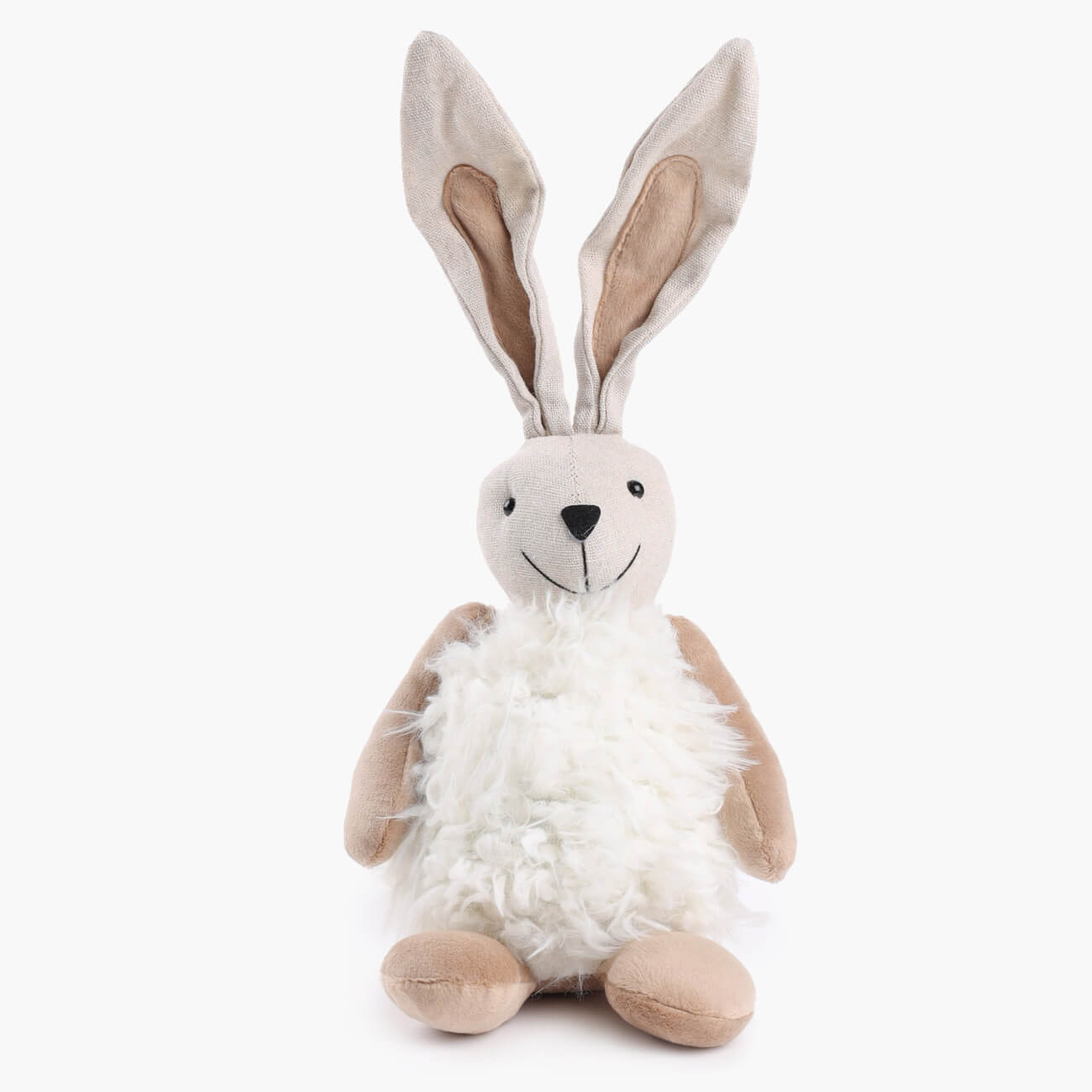 Изделие декоративное, 38 см, бело-бежевое, Кролик, Rabbit изображение № 1