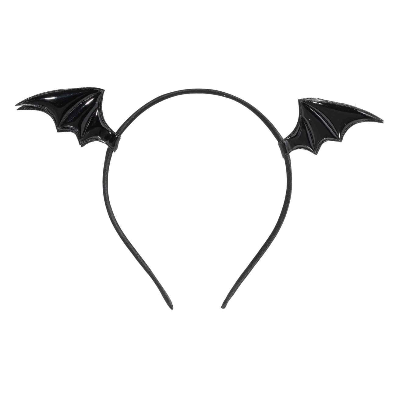 Ободок карнавальный, 15х13 см, полиэстер/пластик, черный, Крылья дракона, Hairstyle