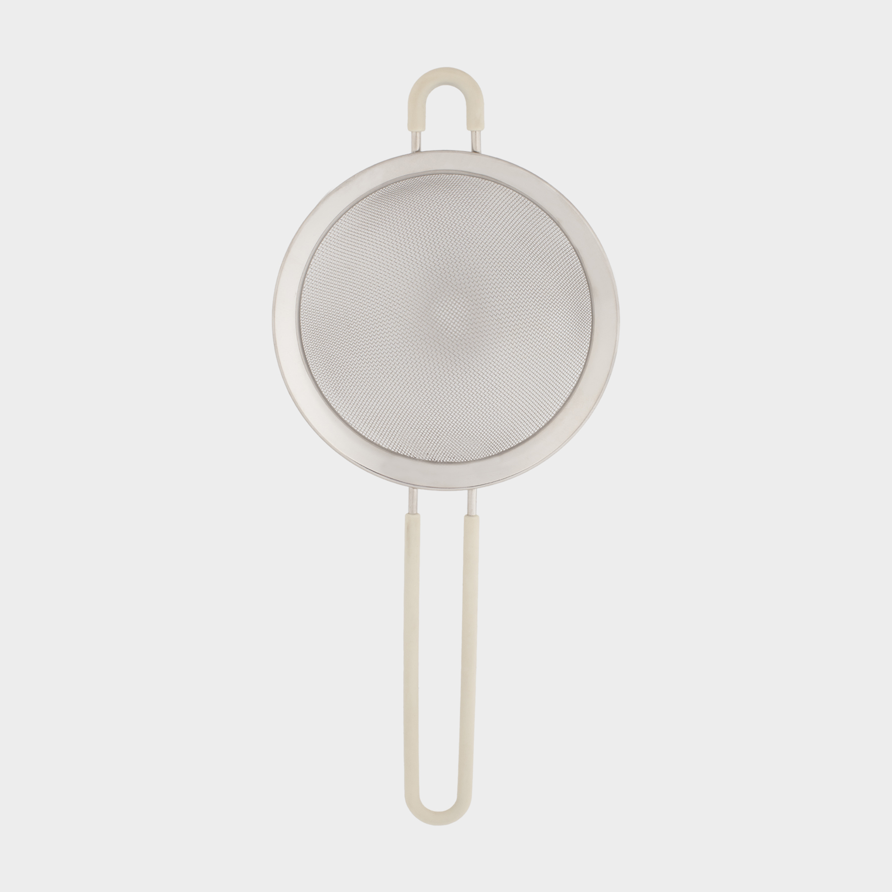 Сито 14 см с ручкой стальсиликон бежевое Tammy 599₽