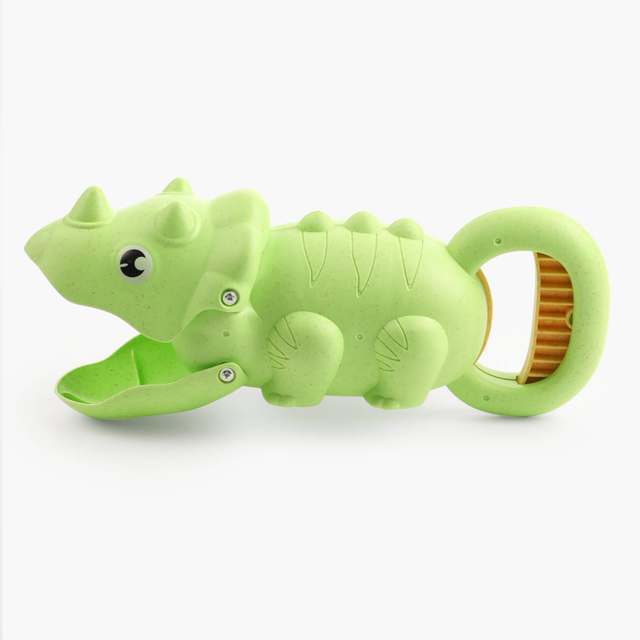 

Игрушка для песка, 24 см, пластик, зеленая, Трицератопс, Dino