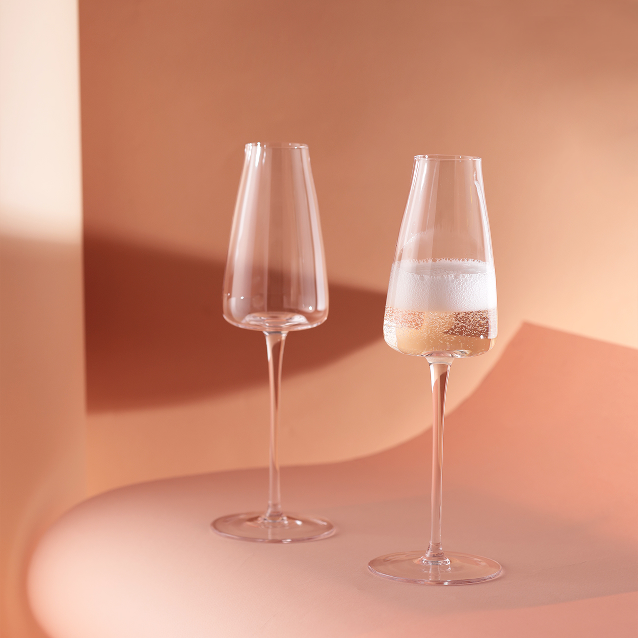 Бокал для шампанского, 270 мл, 2 шт, стекло, Sorento изображение № 8