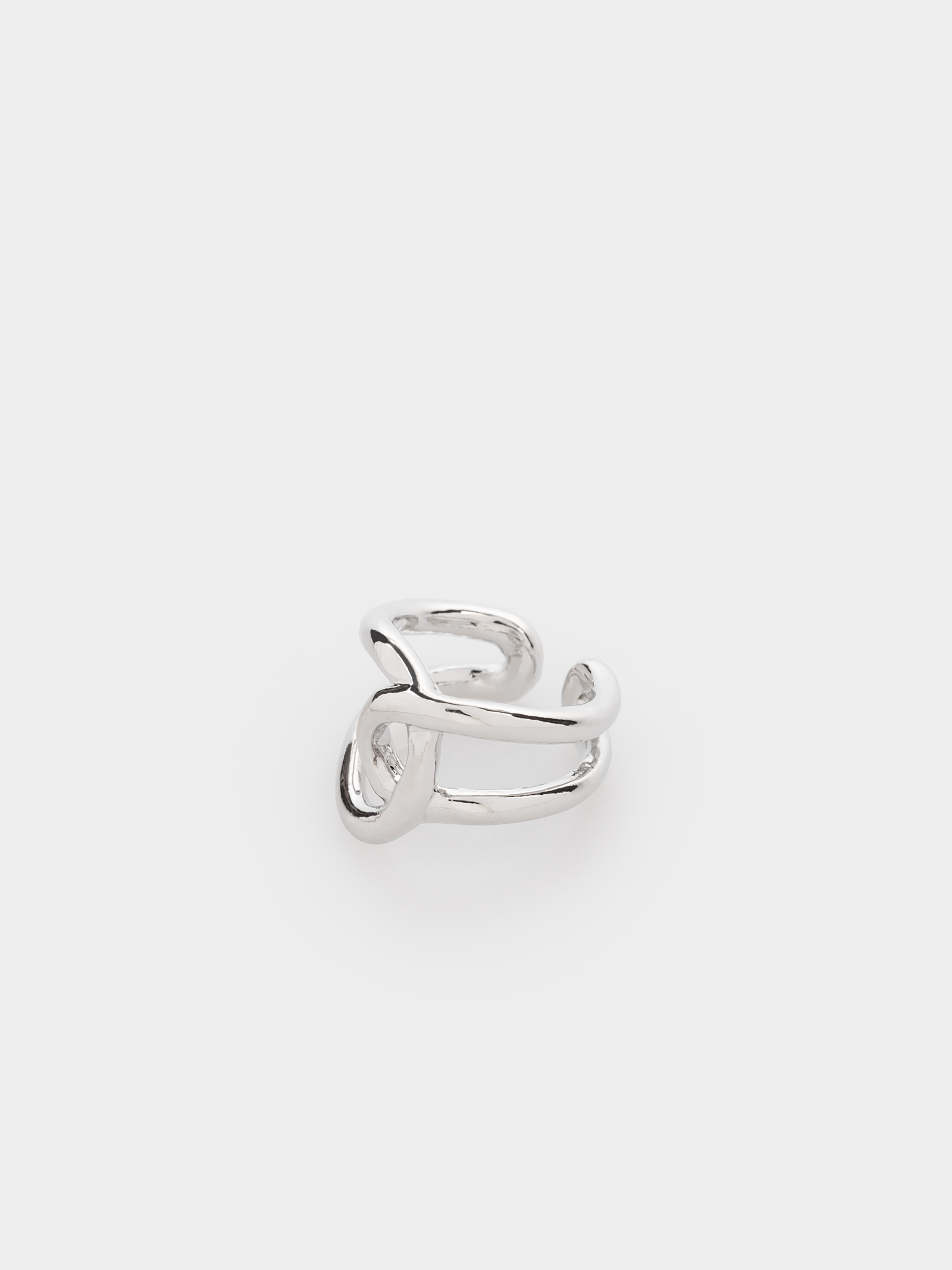 Кольцо, 2 см, единый размер, металл, серебристое, Jewelry, image-3
