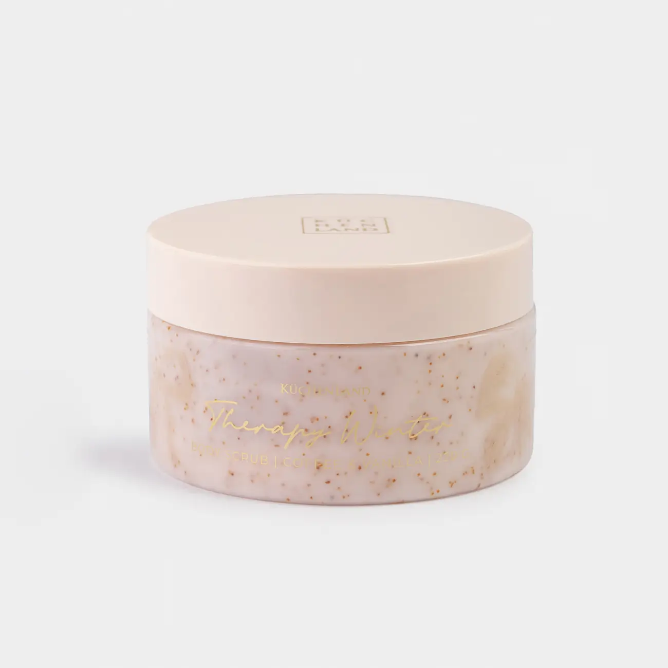 Скраб для тела, 220 г, питательный, Кофе/Ваниль, Therapy winter
