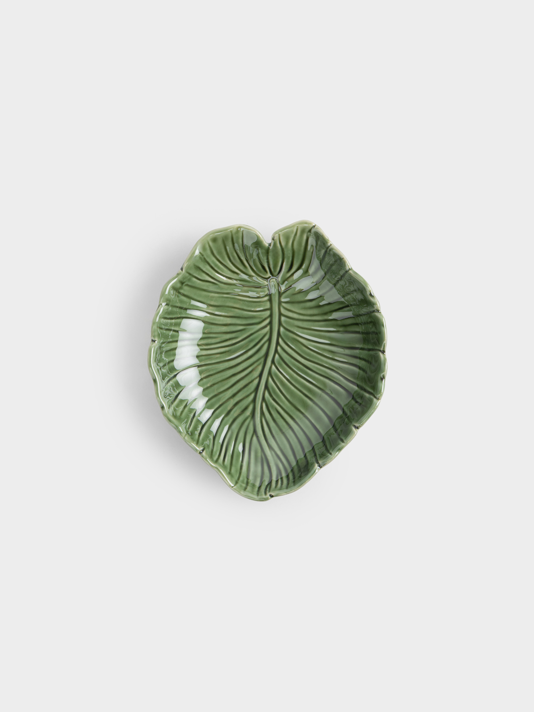 Блюдо декоративное, 20х16х5 см, Тропический лист, Tropical, image-1