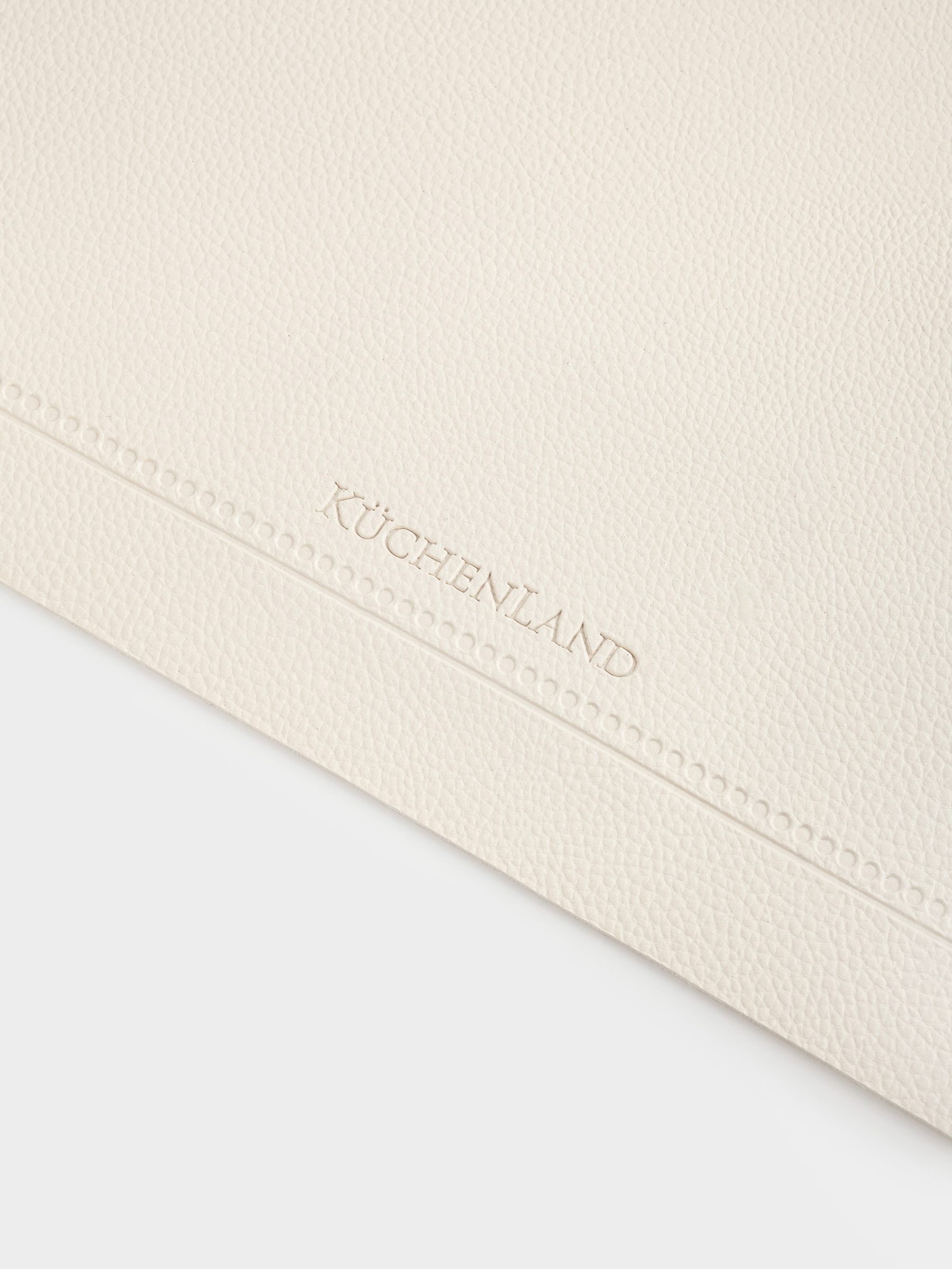 Салфетка под приборы, 30х45 см, ПВХ, фигурная, бежевая, Винтаж, Rock vintage, image-3