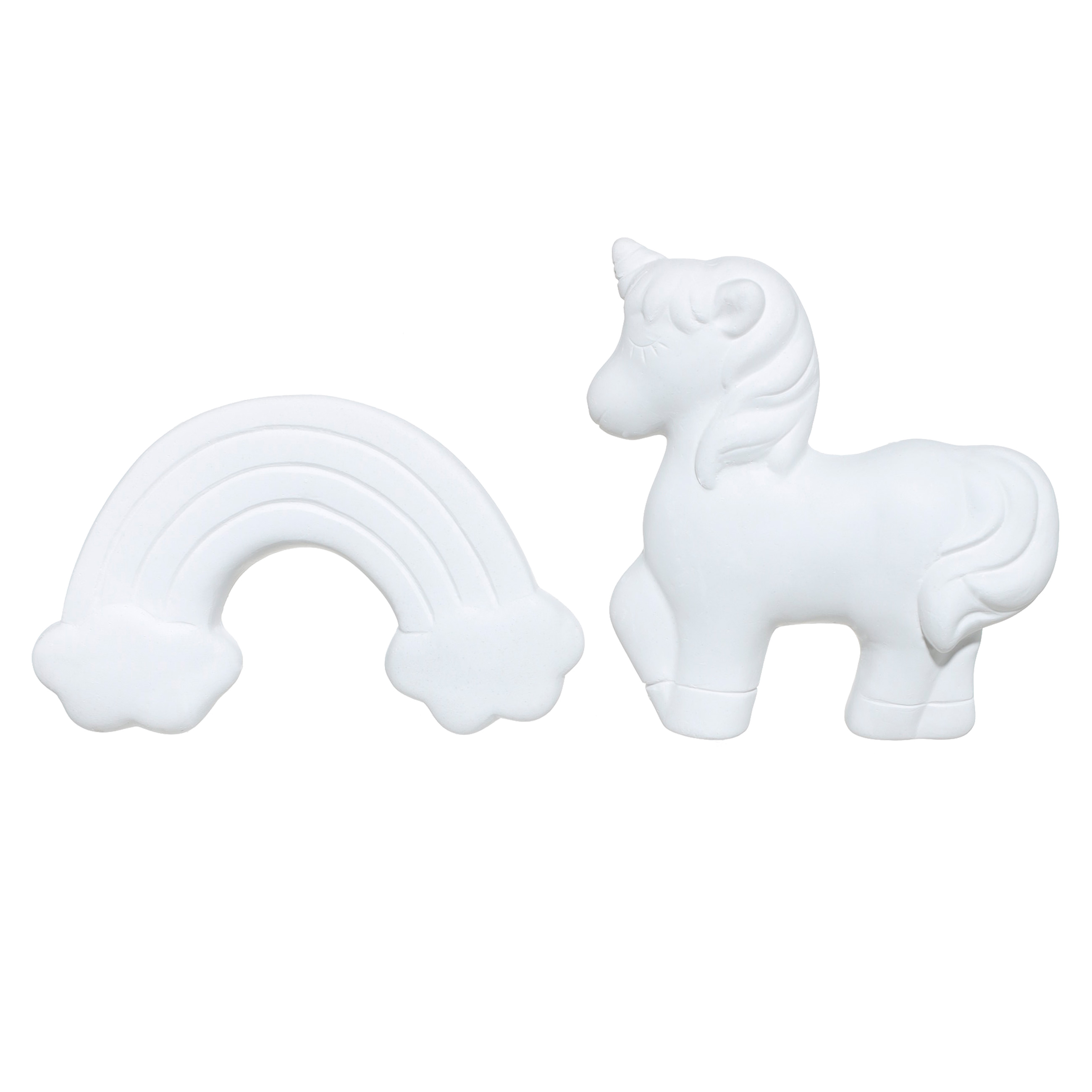 Набор для творчества, 2 пр, роспись, керамика, Единорог и радуга, Unicorn