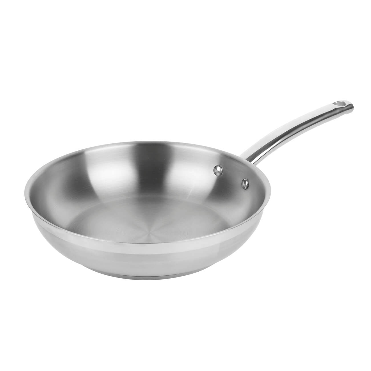 Сковорода, 24 см, сталь, Silver Stone сковорода renard silver grey глубокая 220 sg 220
